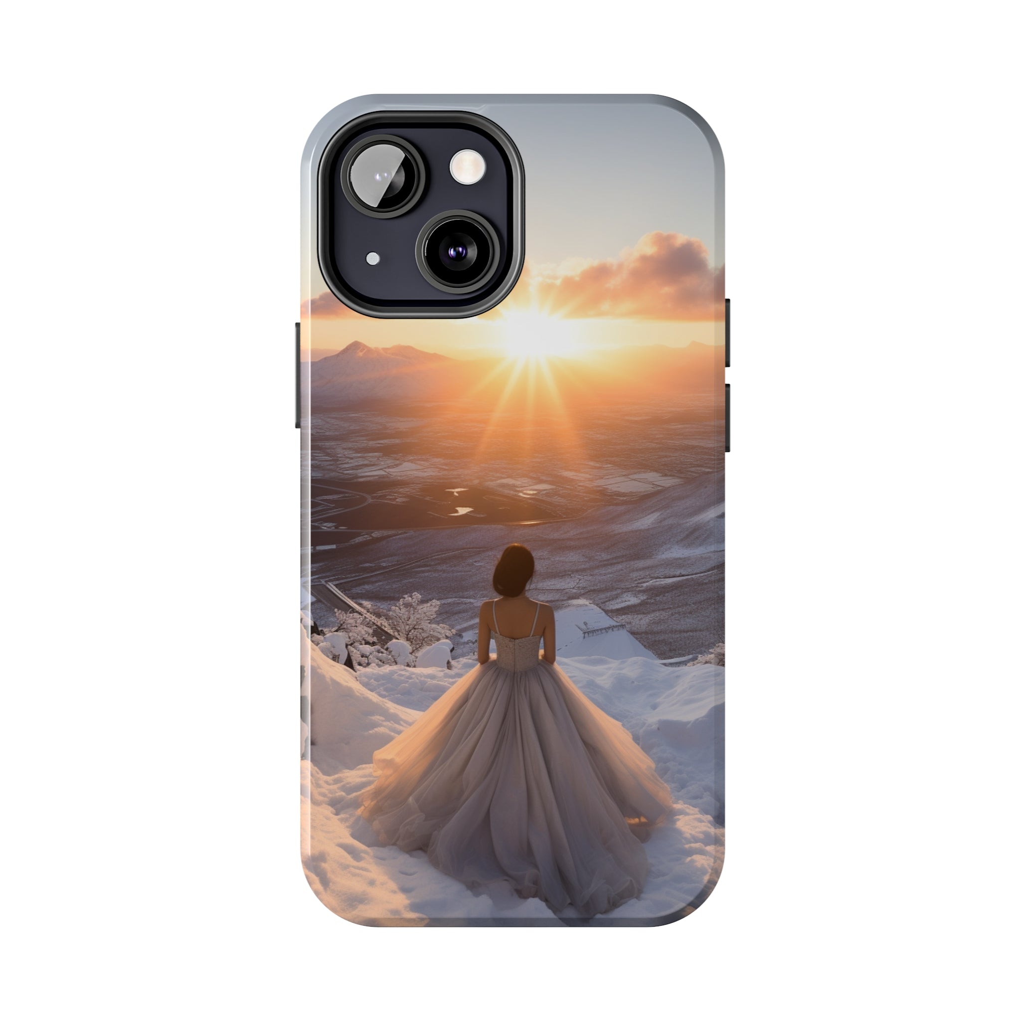 Bride's Horizon - Impact-Resistant iPhone Case