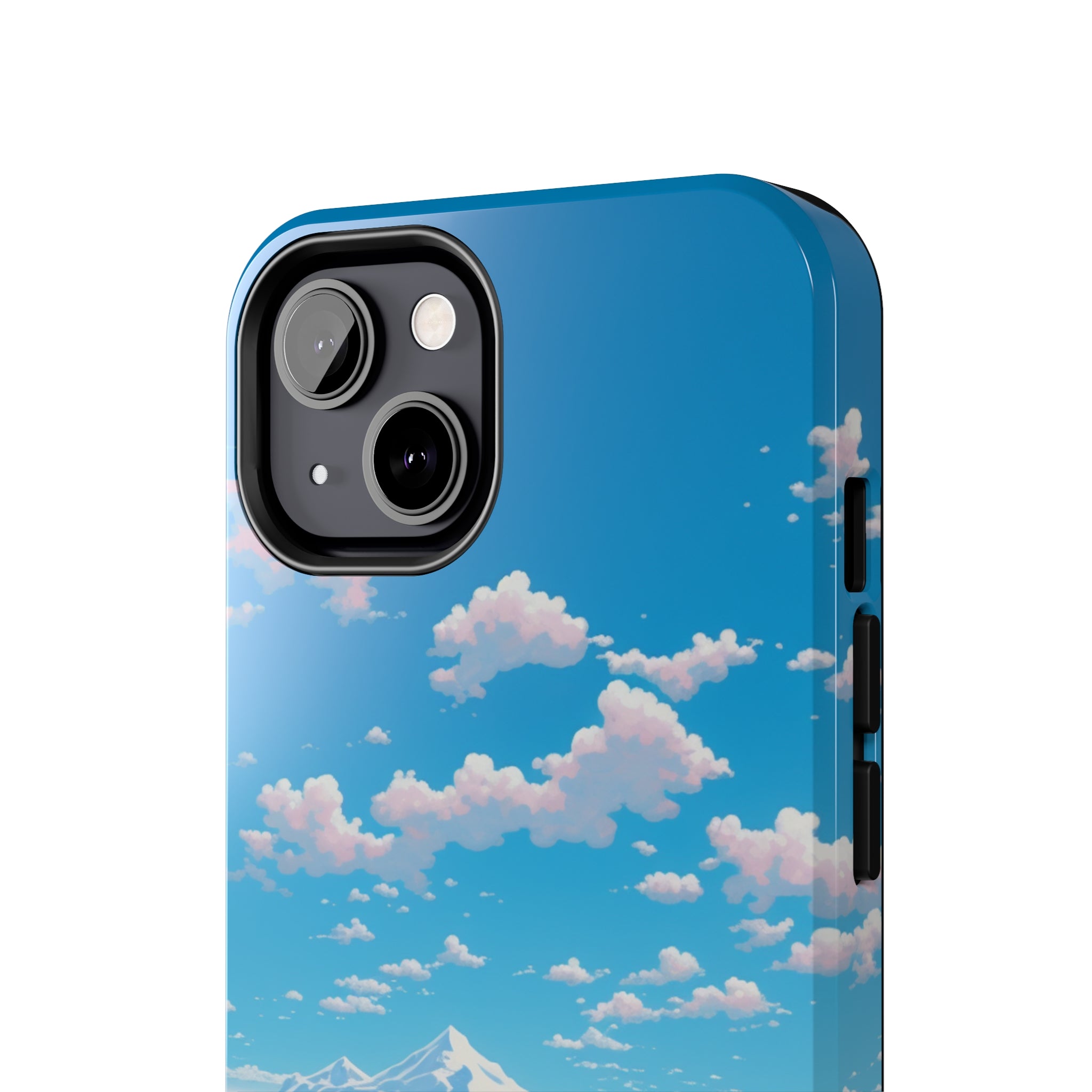 Snowy Majesty: Impact-Resistant iPhone case