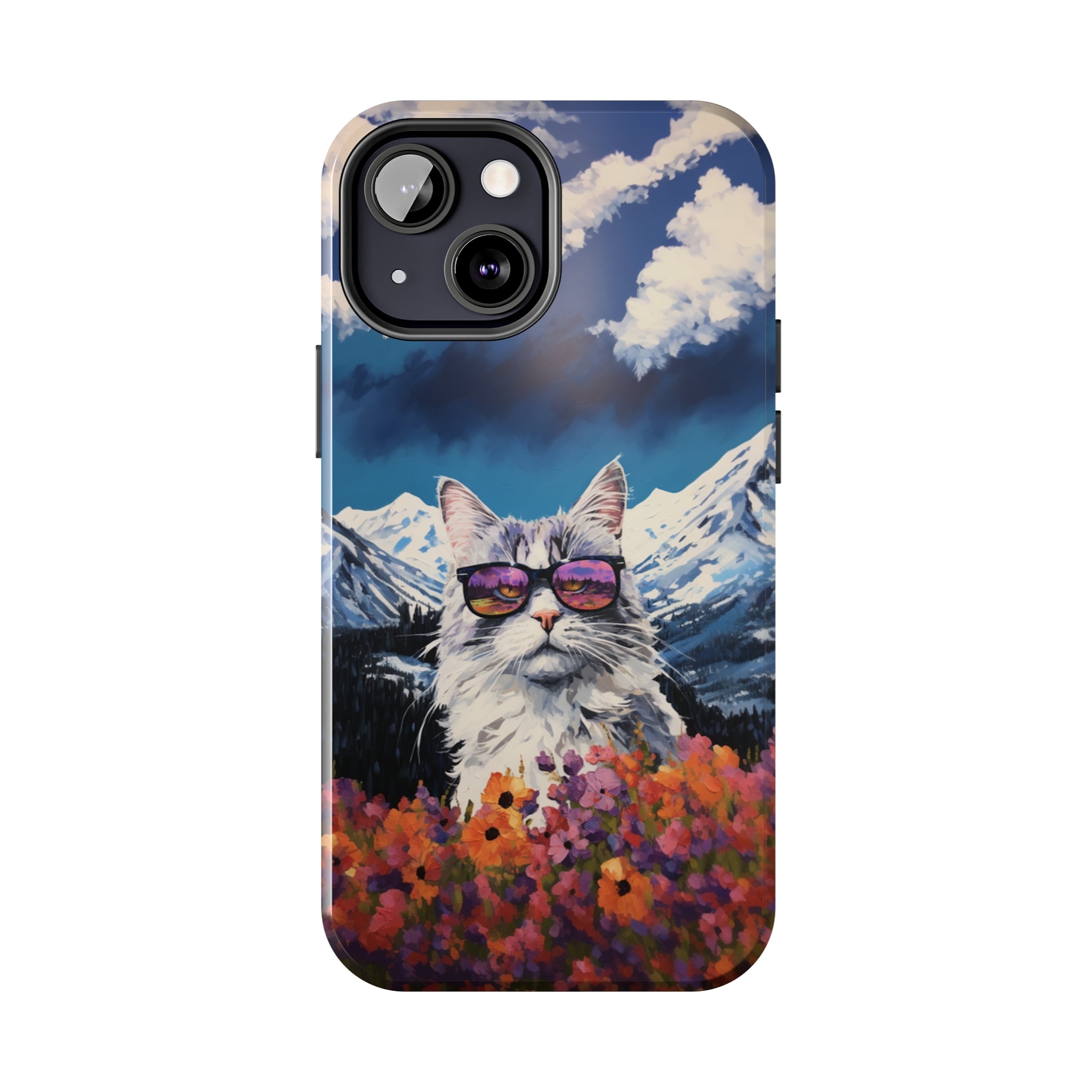 Maine Coon Magic: Impact-Resistant iPhone Case