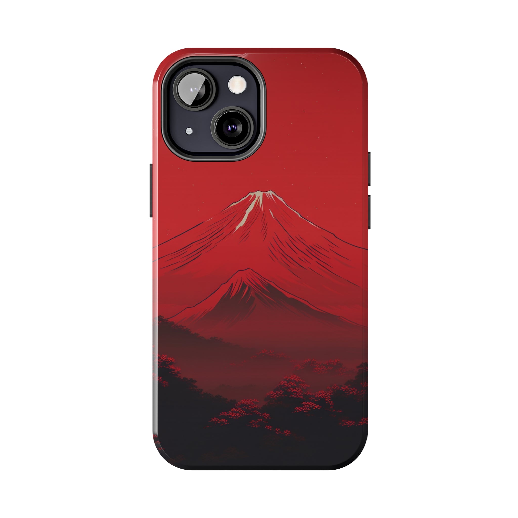 Bloody Fuji: Impact-Resistant iPhone Case