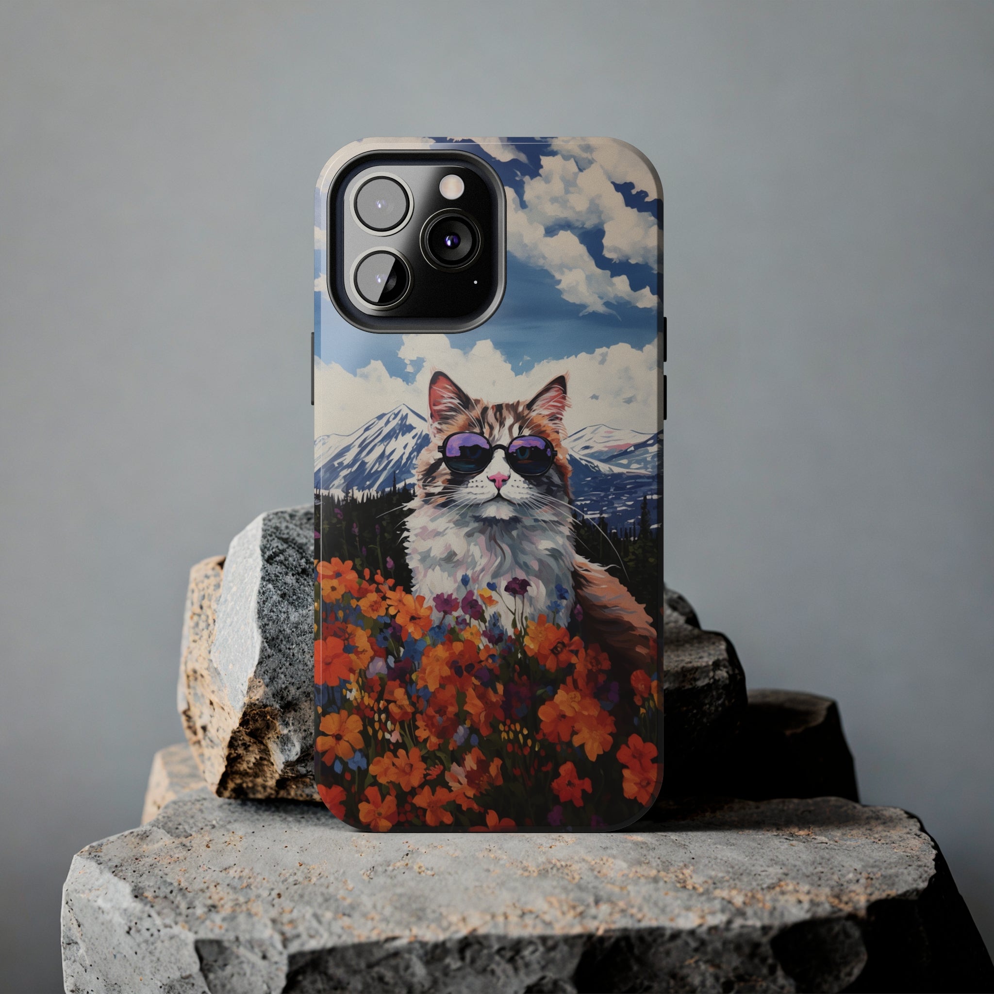 Maine Coon Magic: Impact-Resistant iPhone Case