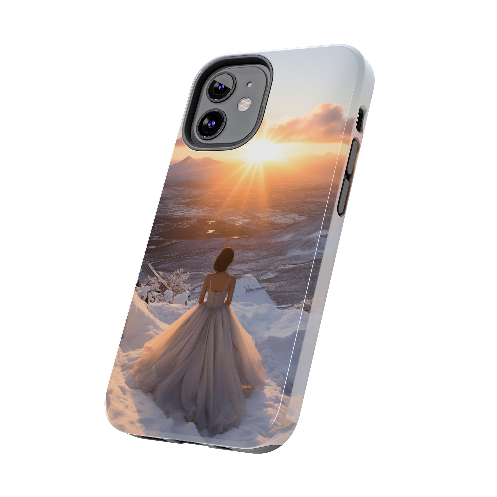 Bride's Horizon - Impact-Resistant iPhone Case