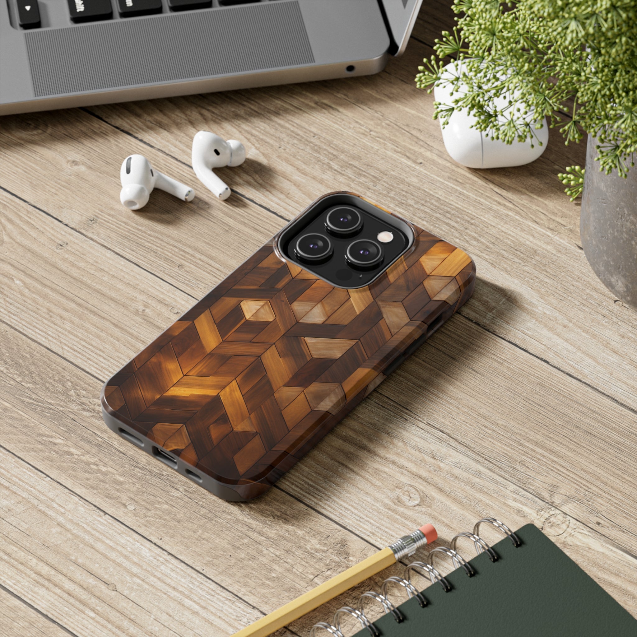 Woody: Impact-Resistant iPhone Case