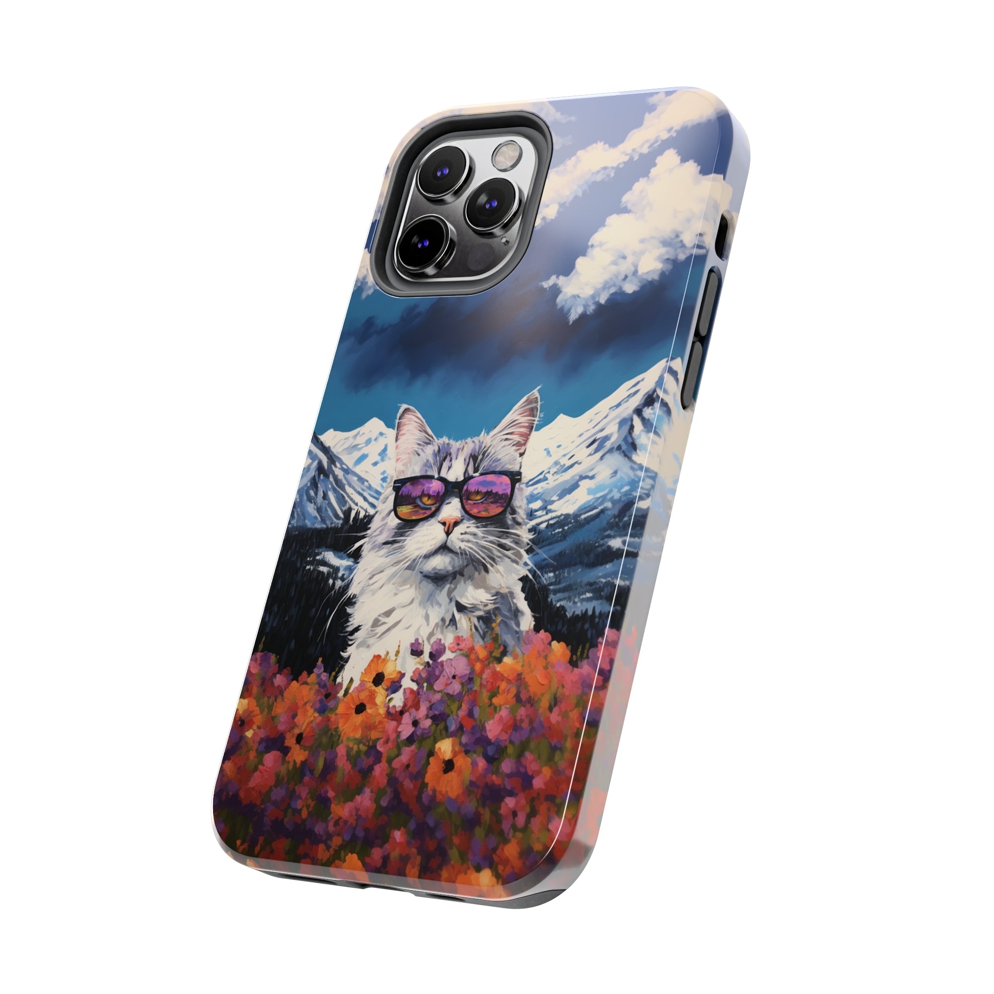 Maine Coon Magic: Impact-Resistant iPhone Case