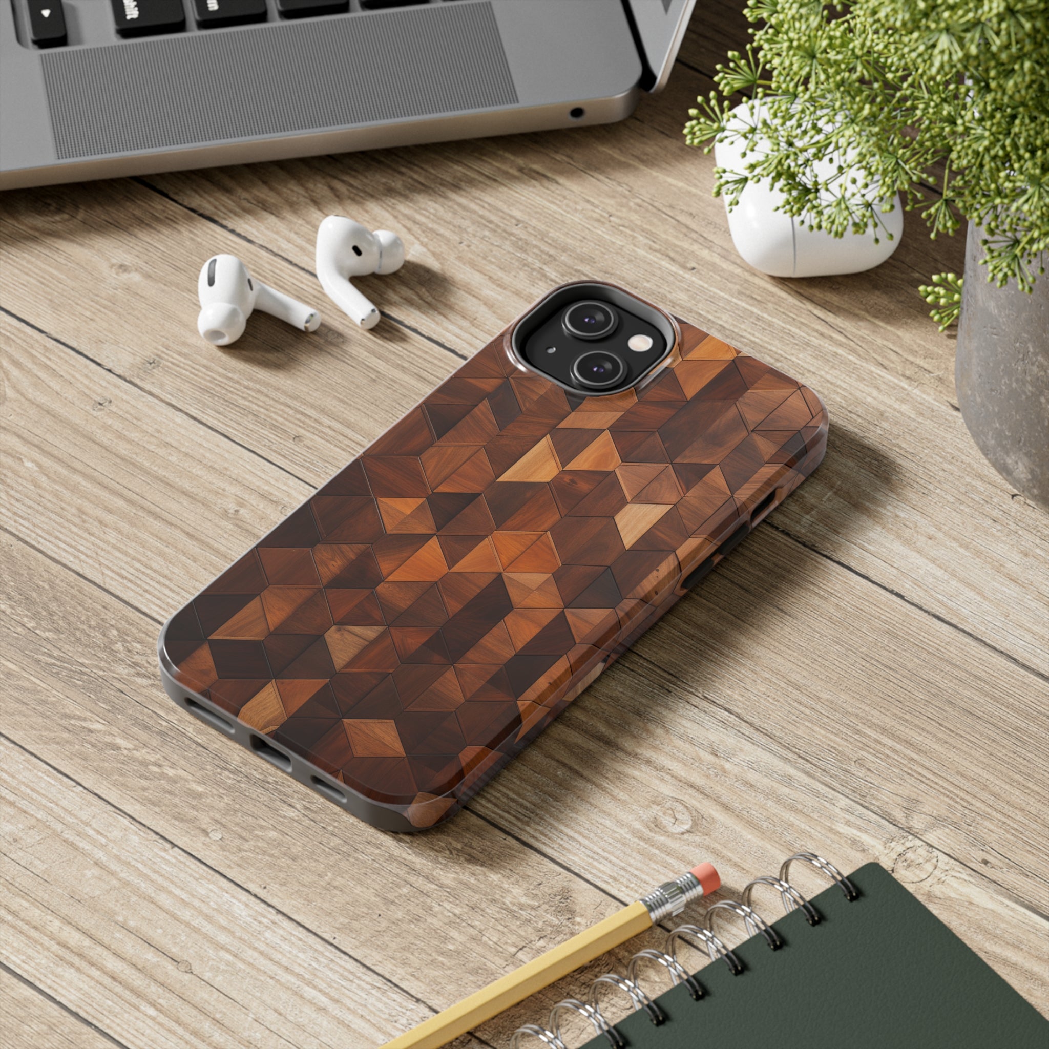 Woody: Impact-Resistant iPhone Case