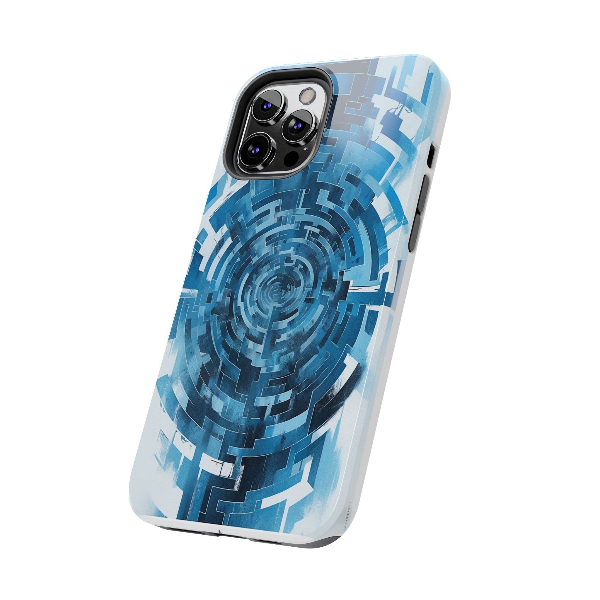 Mysterious Maze: Impact-Resistant iPhone case