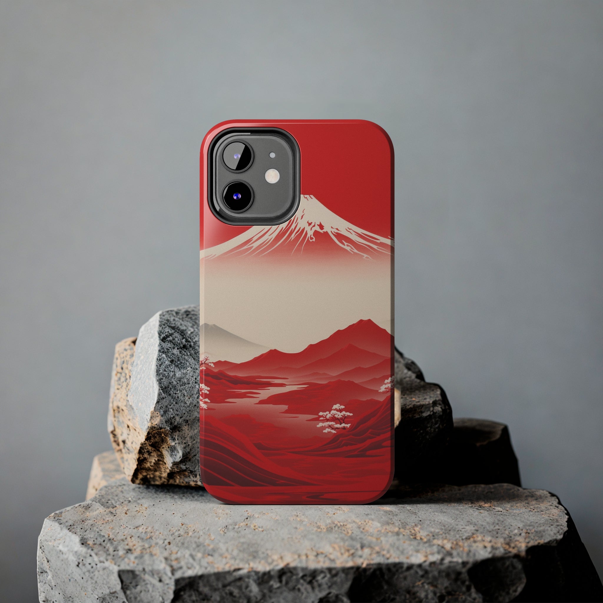 Bloody Fuji: Impact-Resistant iPhone Case