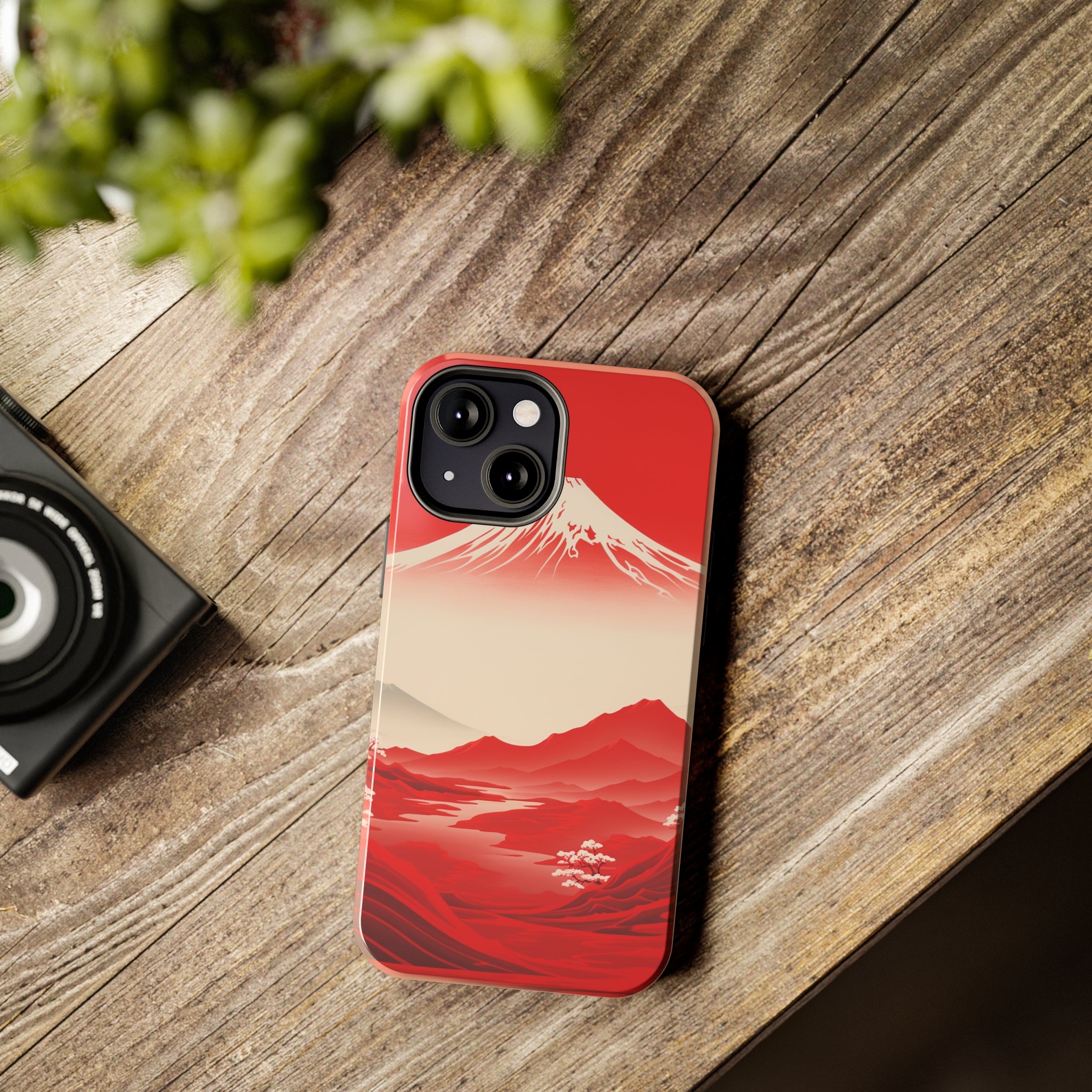 Bloody Fuji: Impact-Resistant iPhone Case