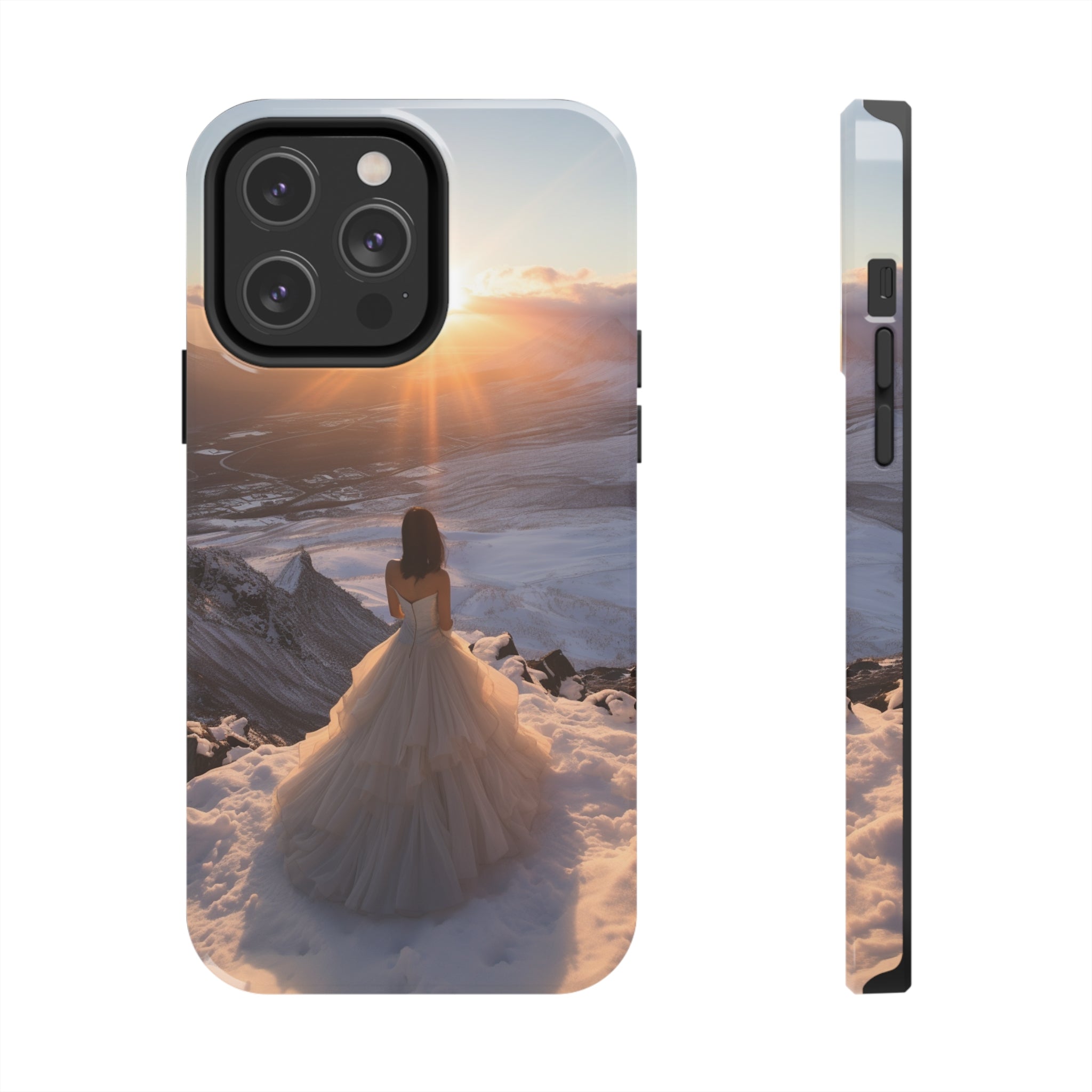 Bride's Horizon - Impact-Resistant iPhone Case