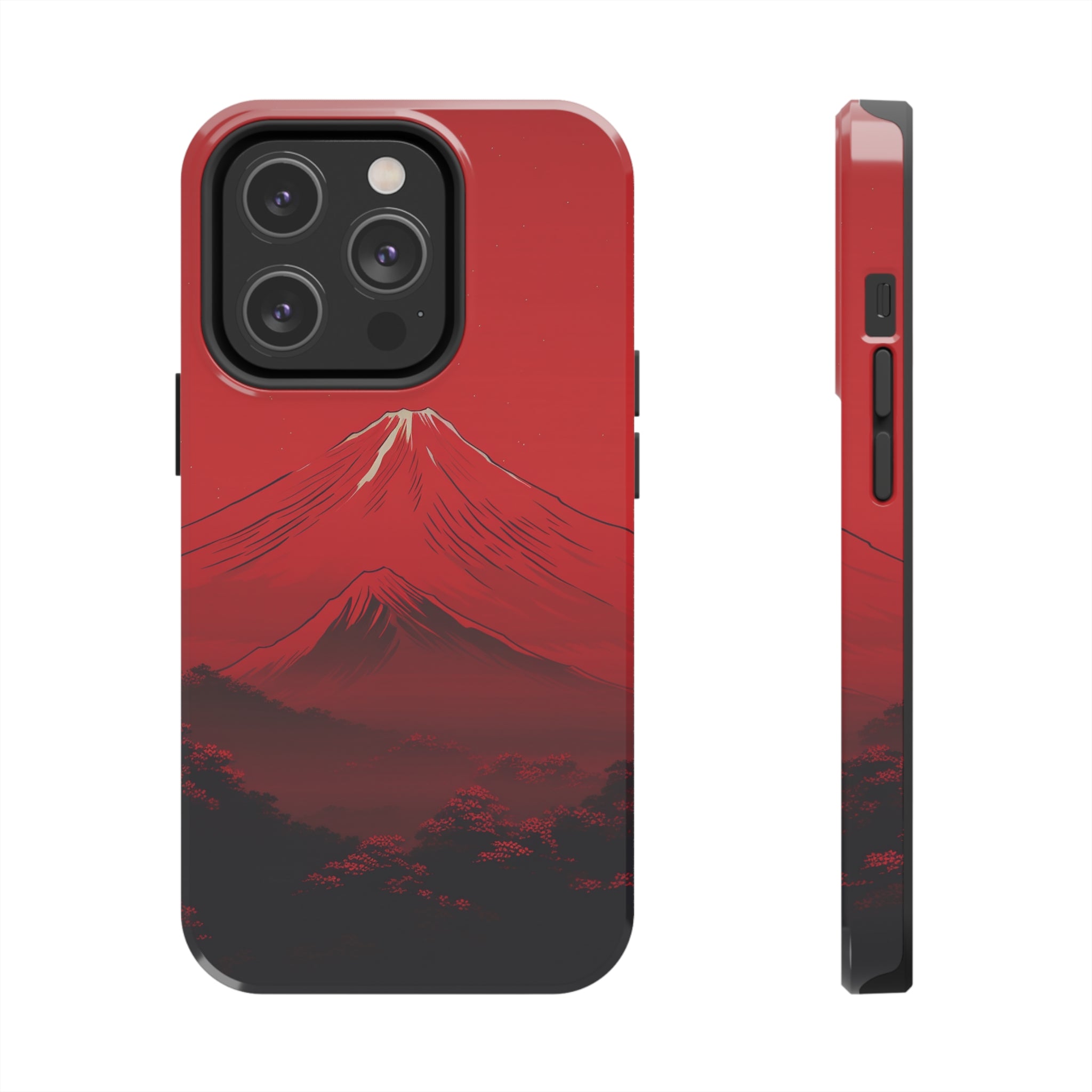 Bloody Fuji: Impact-Resistant iPhone Case