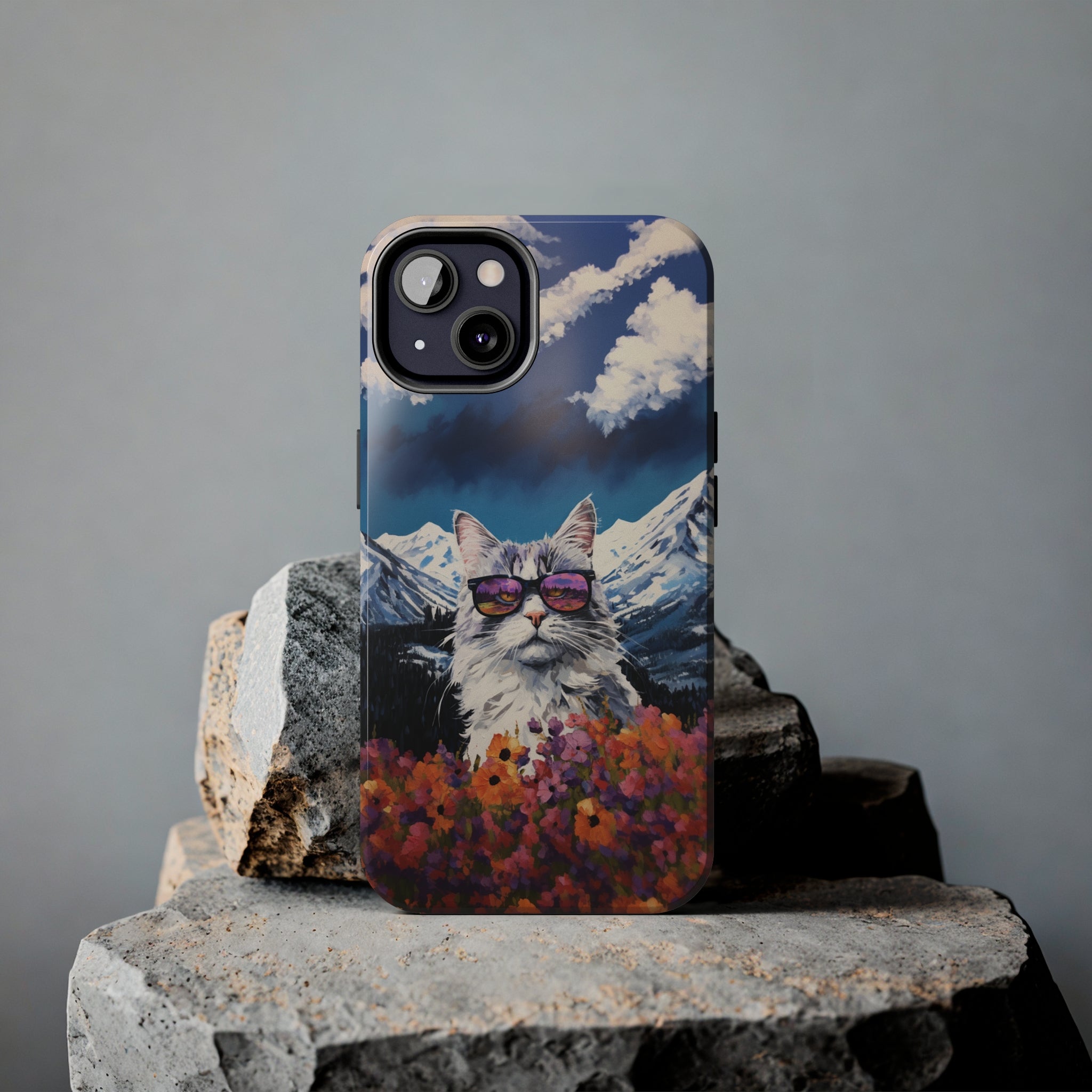 Maine Coon Magic: Impact-Resistant iPhone Case