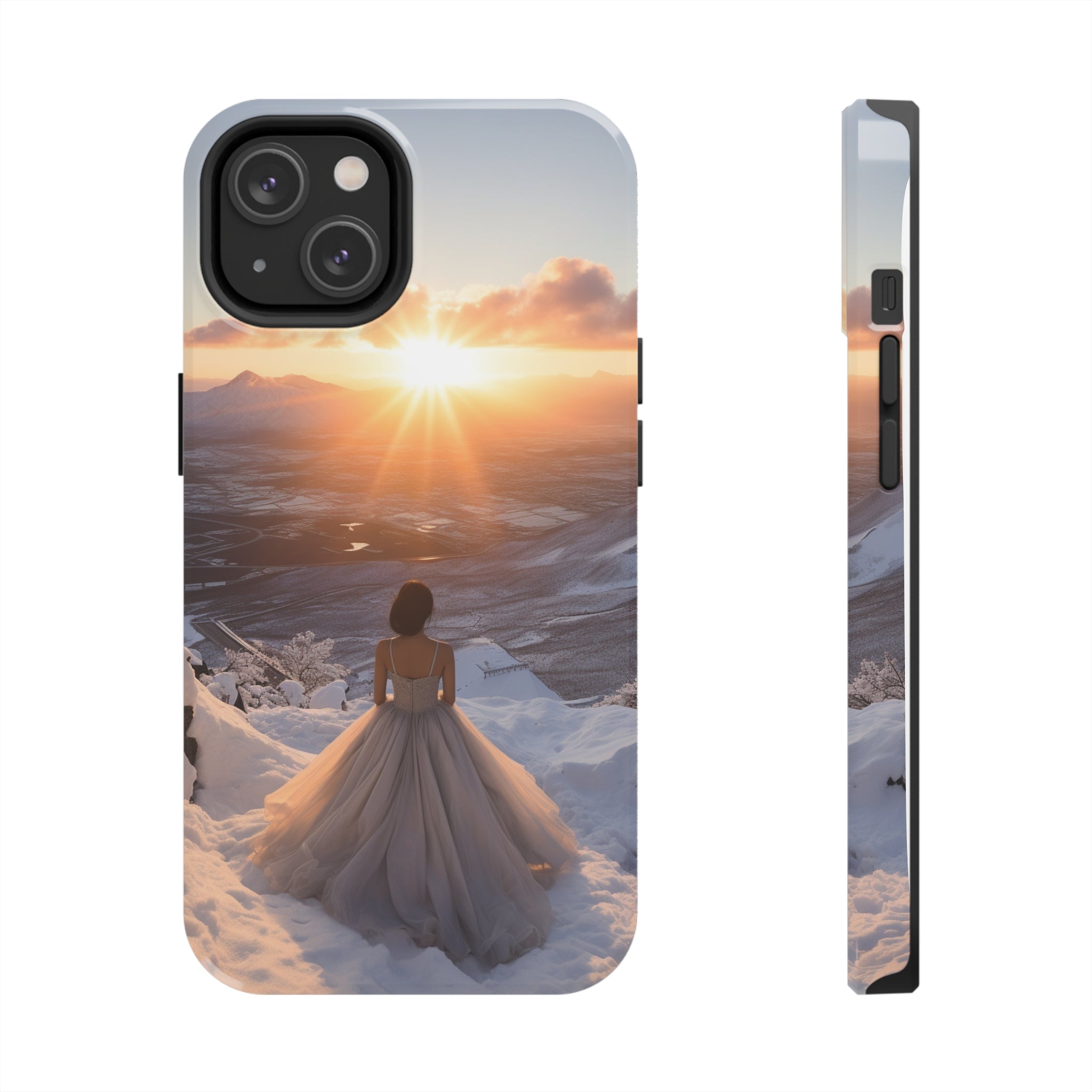 Bride's Horizon - Impact-Resistant iPhone Case