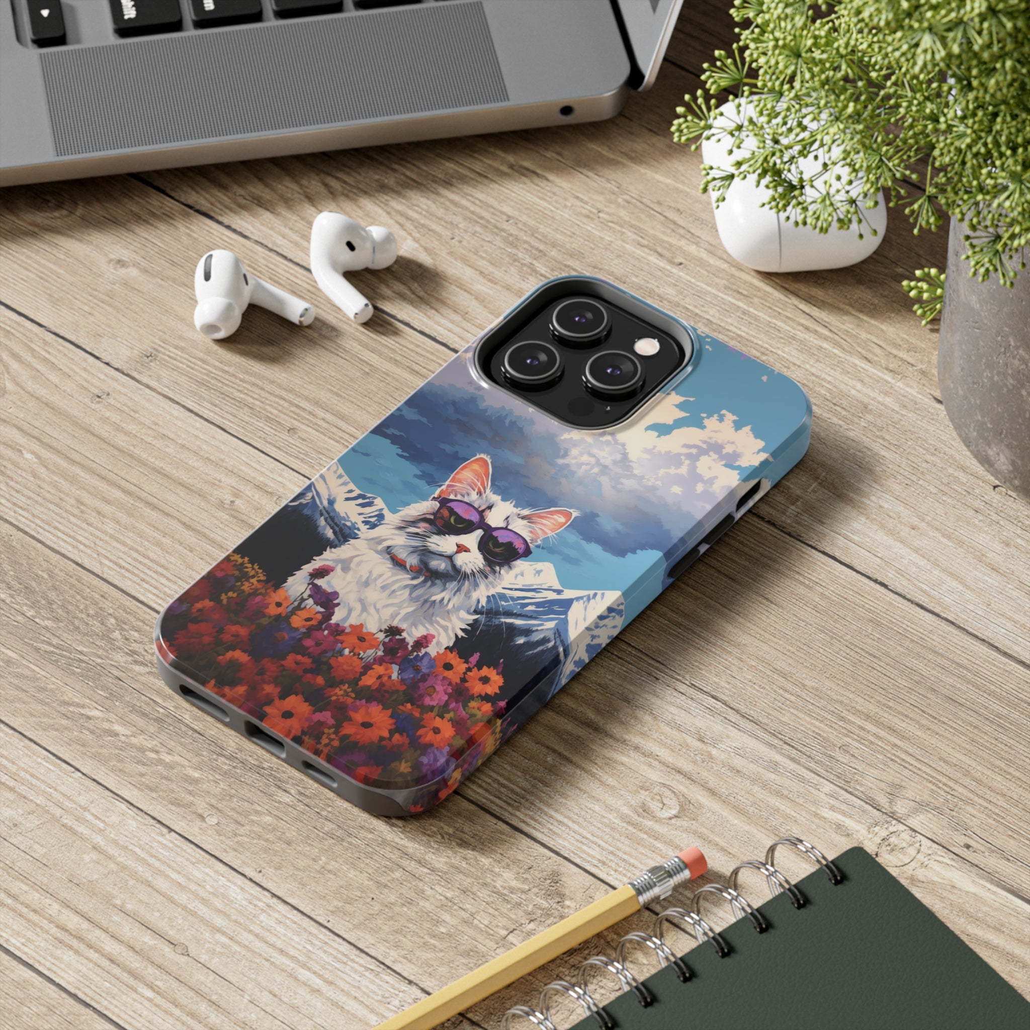 Maine Coon Magic: Impact-Resistant iPhone Case