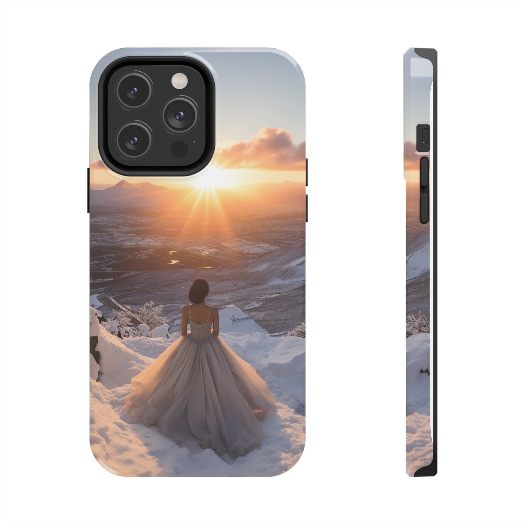 Bride's Horizon - Impact-Resistant iPhone Case