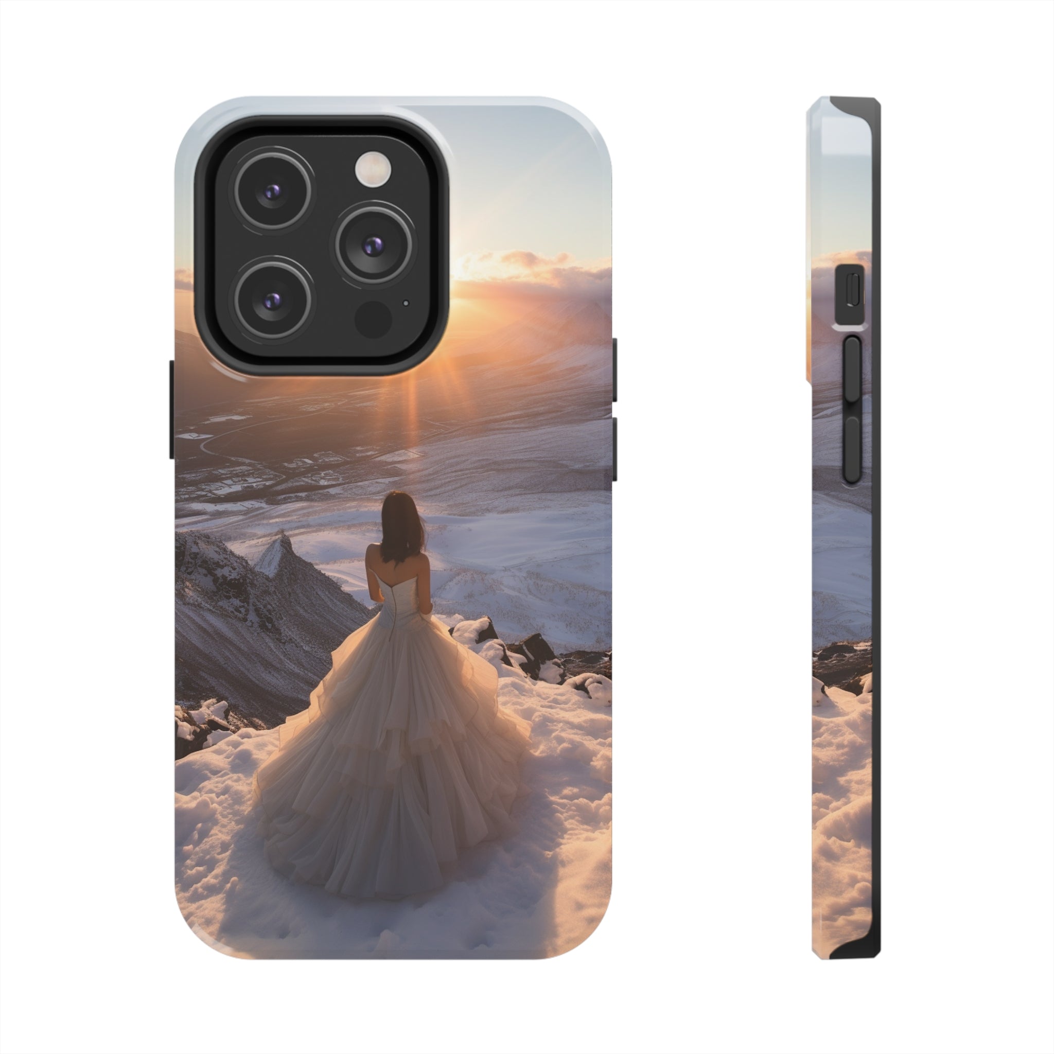 Bride's Horizon - Impact-Resistant iPhone Case