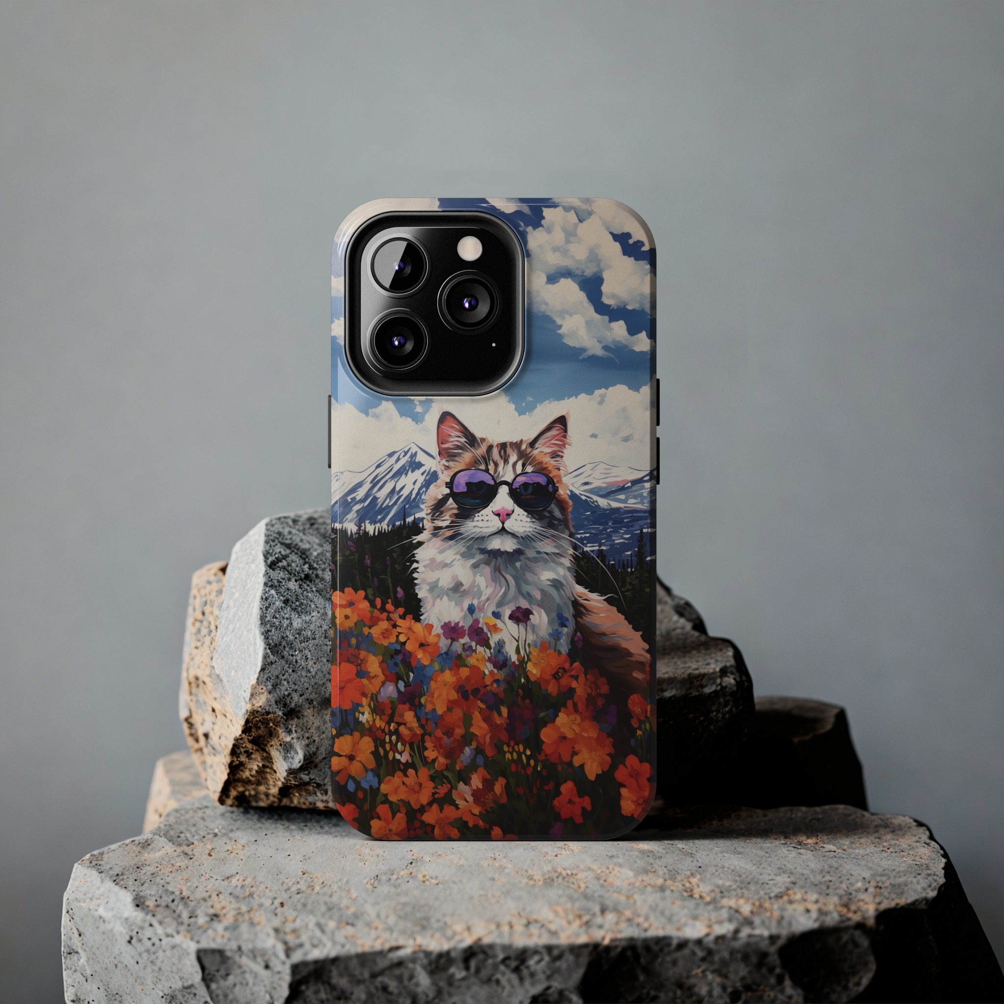 Maine Coon Magic: Impact-Resistant iPhone Case