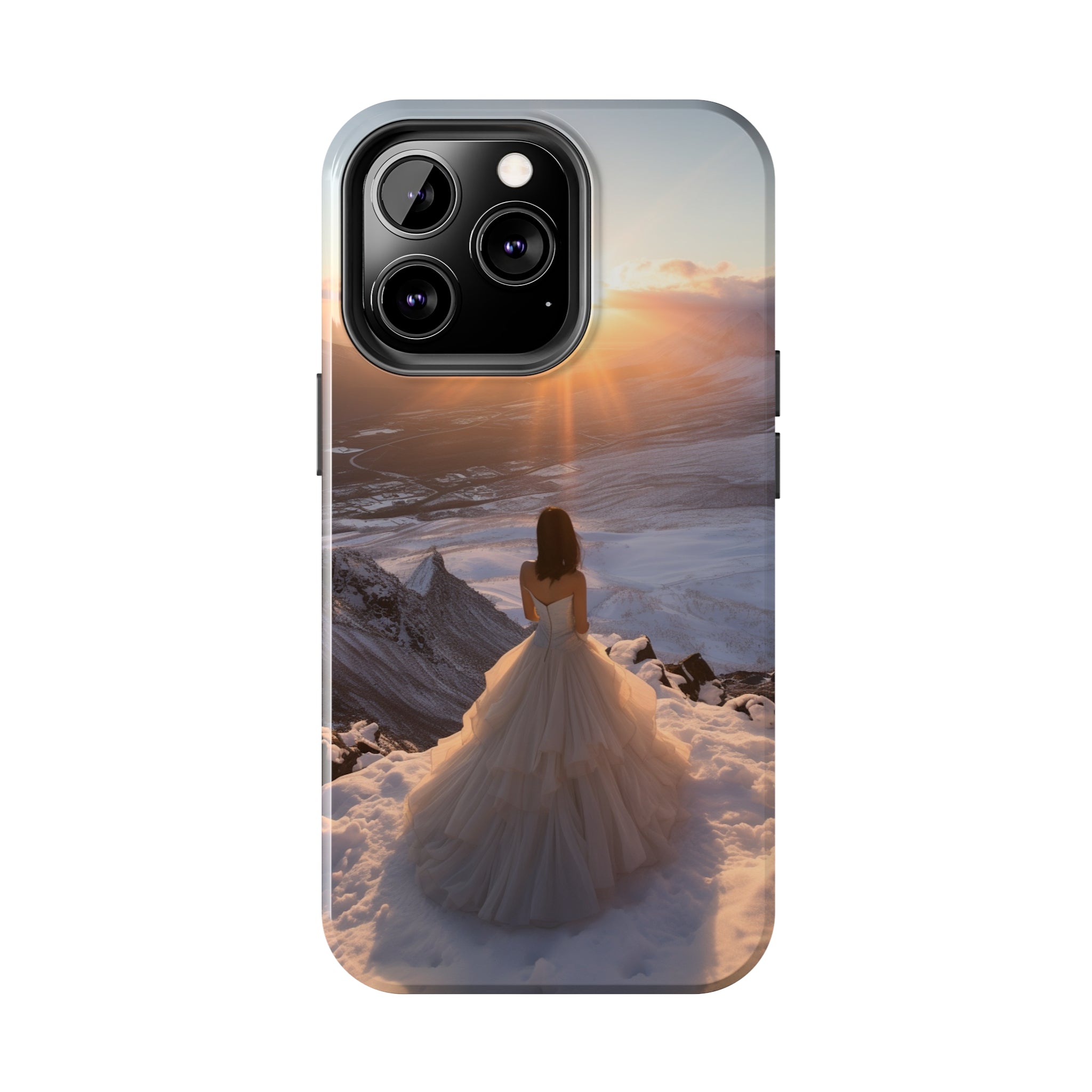 Bride's Horizon - Impact-Resistant iPhone Case