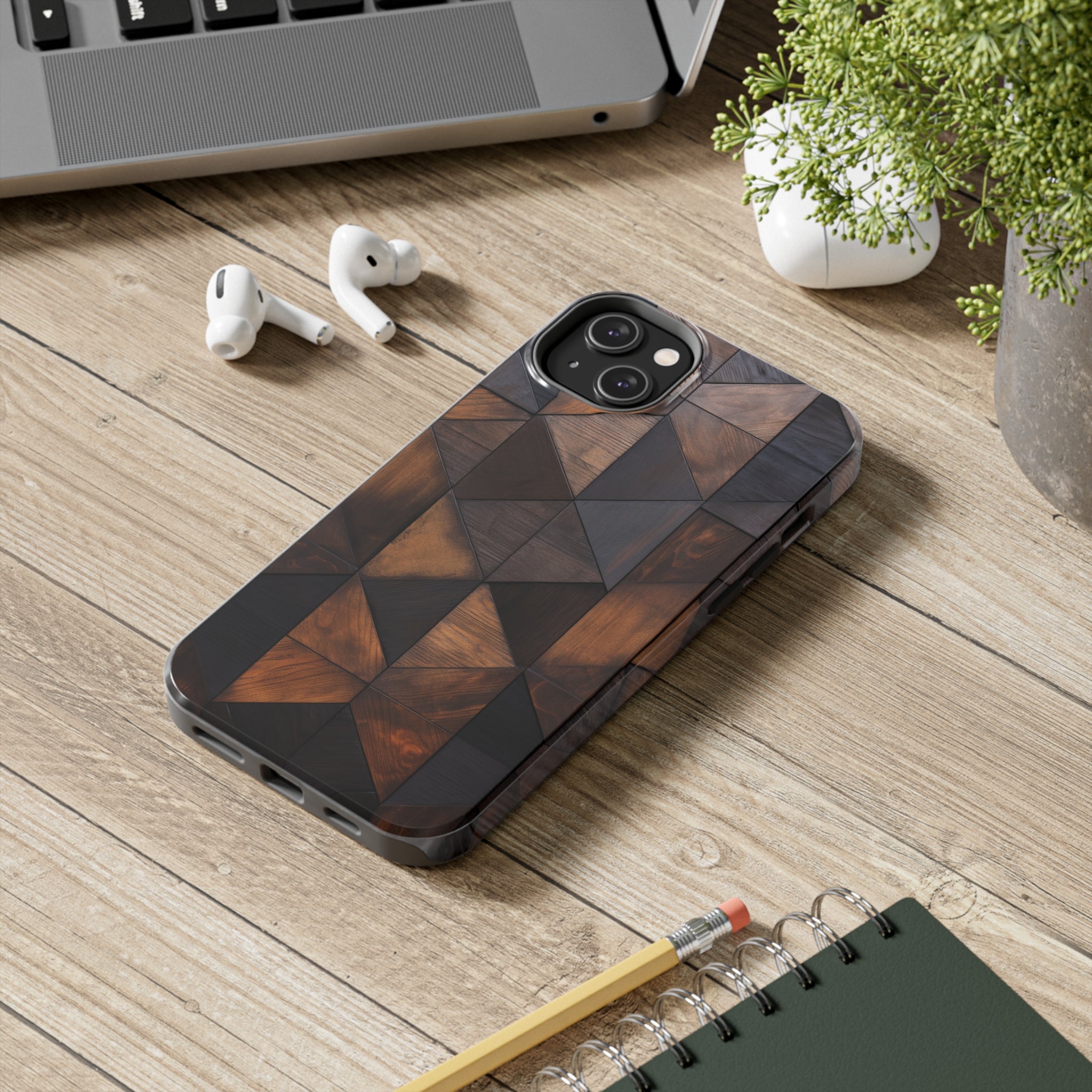 Woody: Impact-Resistant iPhone Case