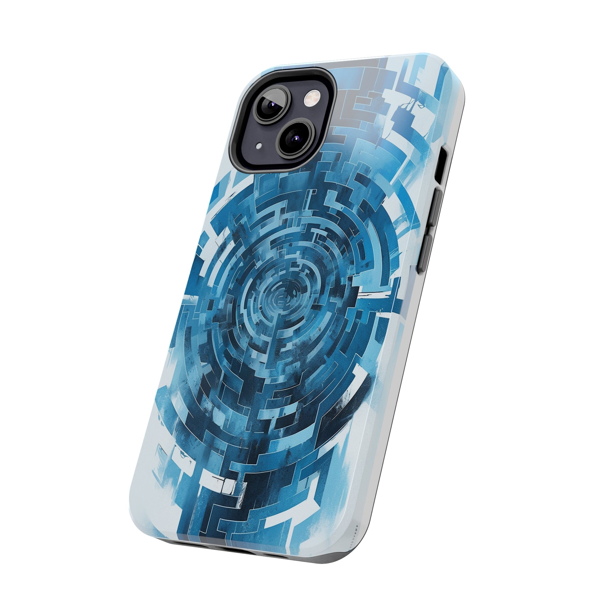 Mysterious Maze: Impact-Resistant iPhone case