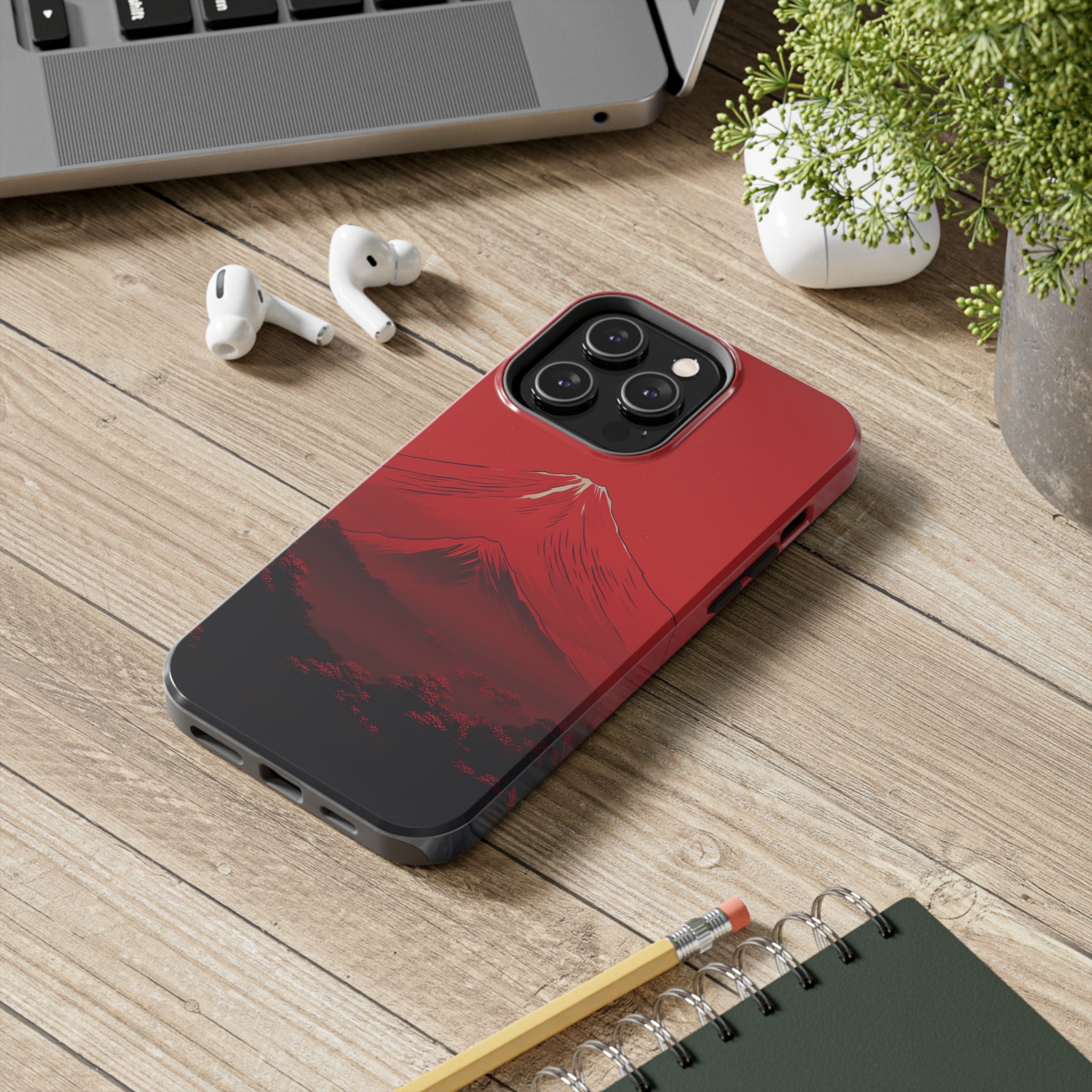 Bloody Fuji: Impact-Resistant iPhone Case