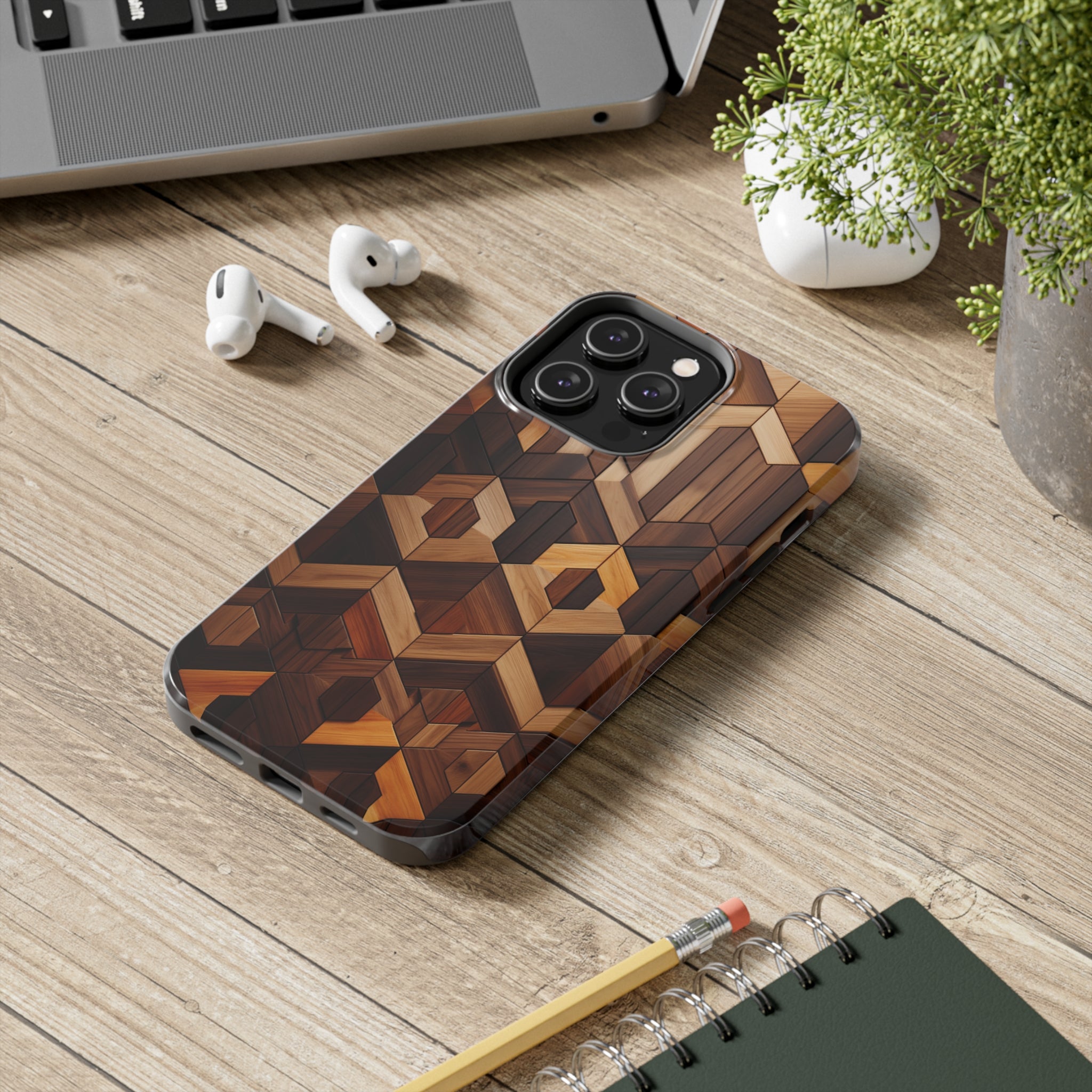 Woody: Impact-Resistant iPhone Case