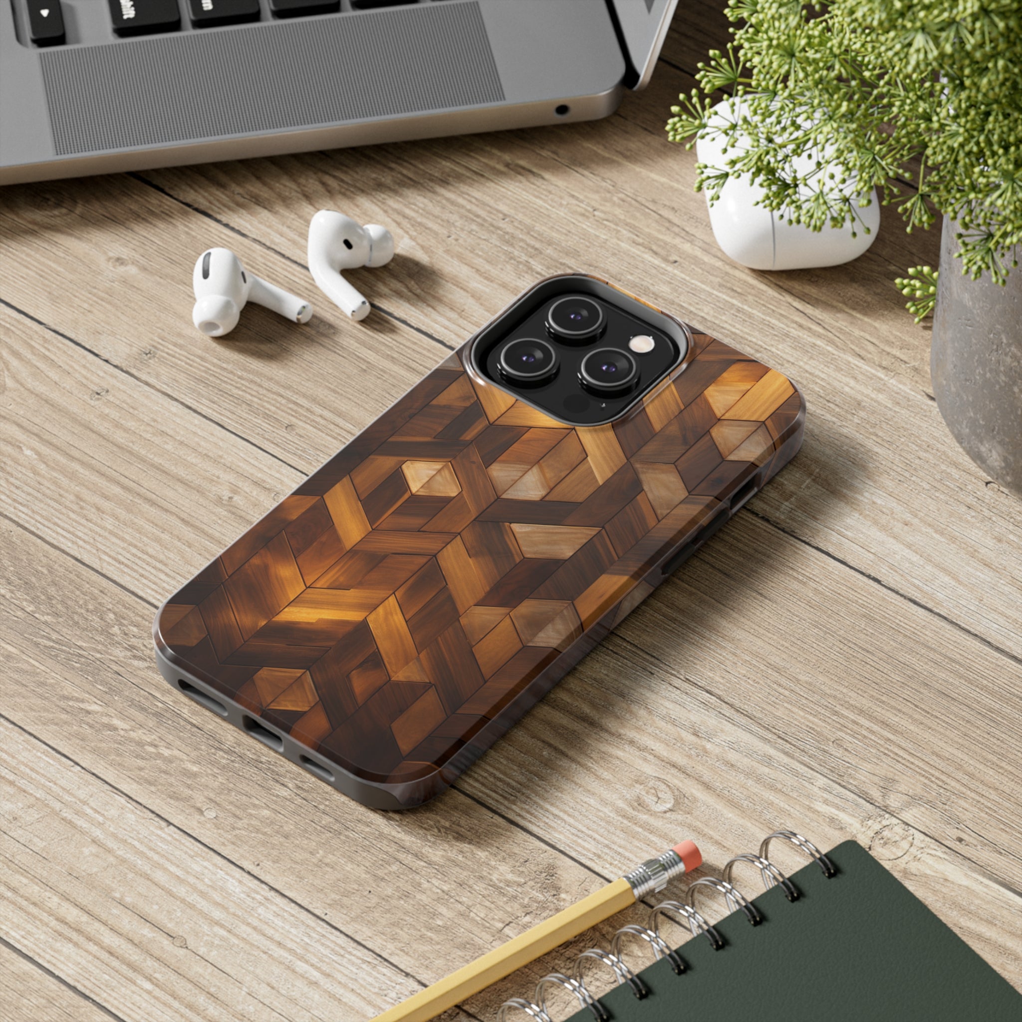 Woody: Impact-Resistant iPhone Case