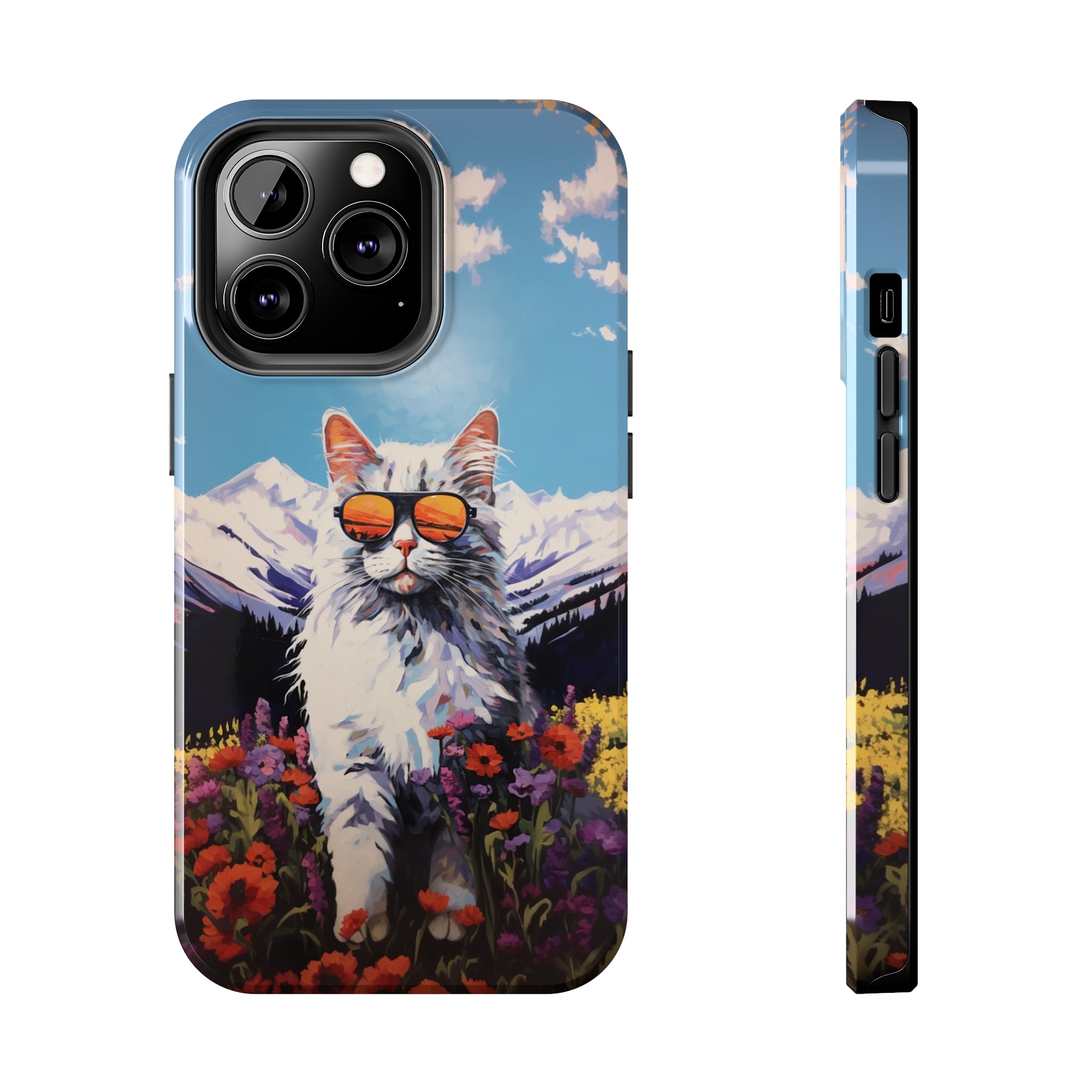 Maine Coon Magic: Impact-Resistant iPhone Case