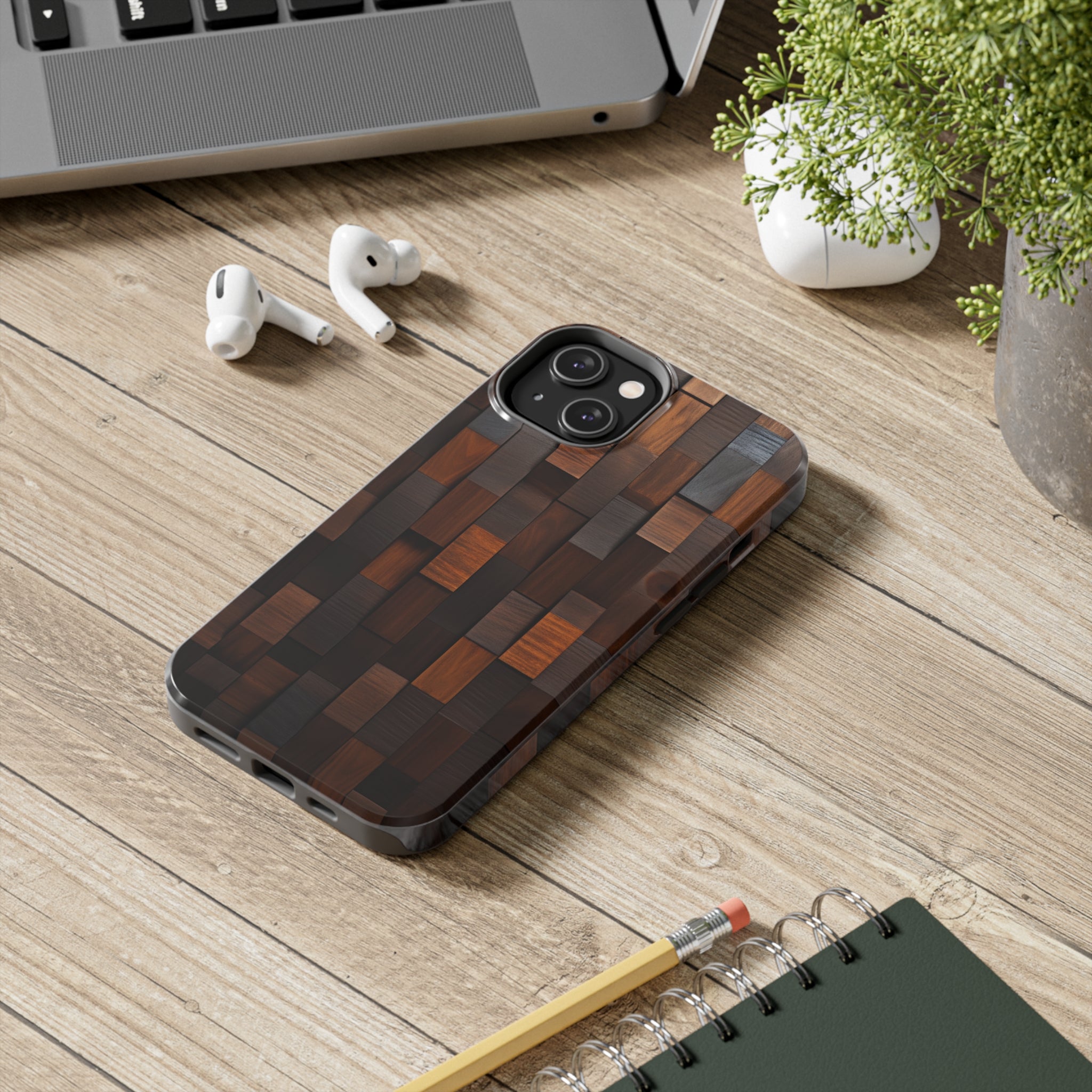 Woody: Impact-Resistant iPhone Case