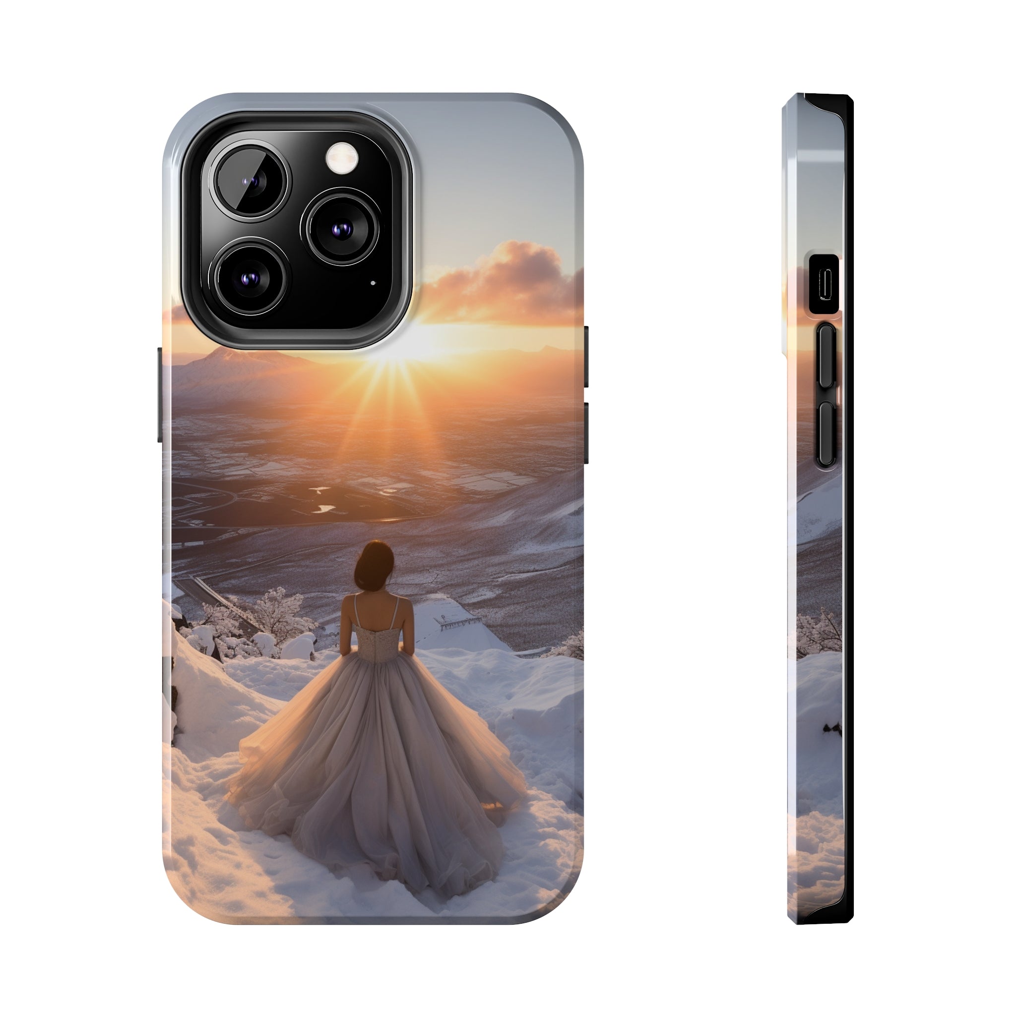 Bride's Horizon - Impact-Resistant iPhone Case