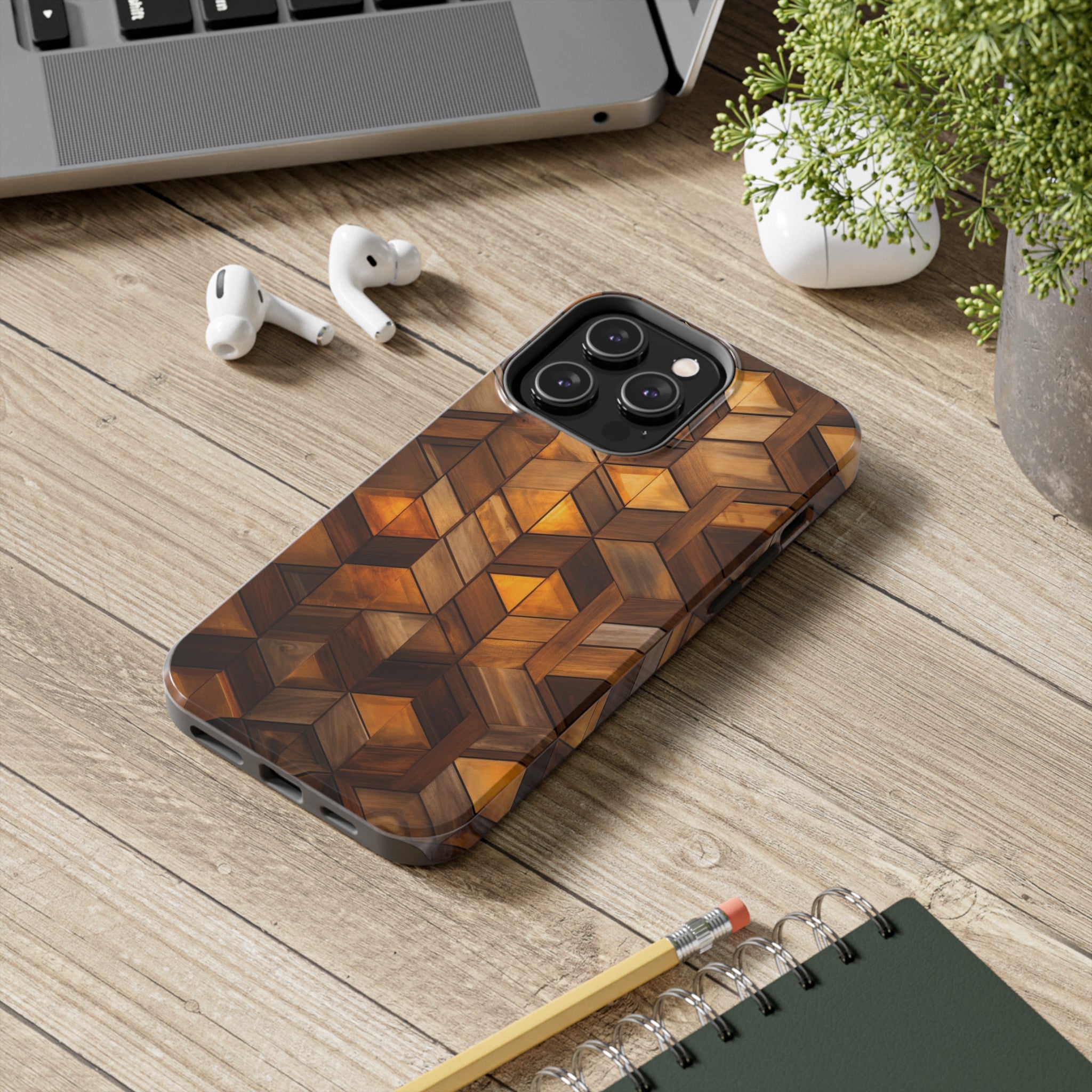 Woody: Impact-Resistant iPhone Case