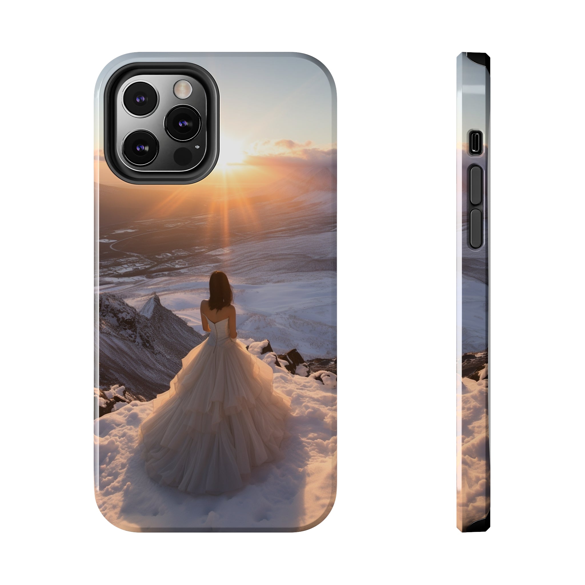 Bride's Horizon - Impact-Resistant iPhone Case