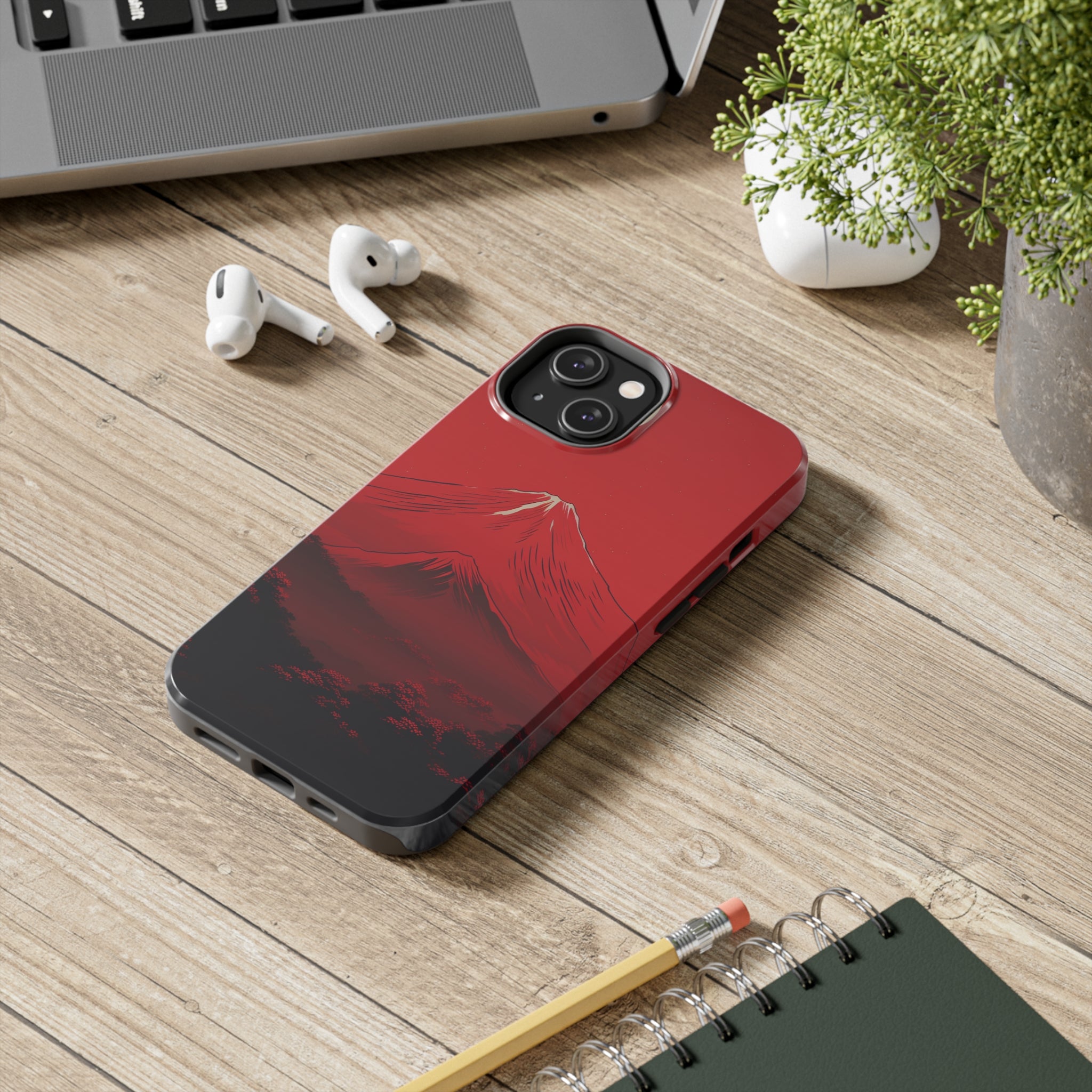 Bloody Fuji: Impact-Resistant iPhone Case