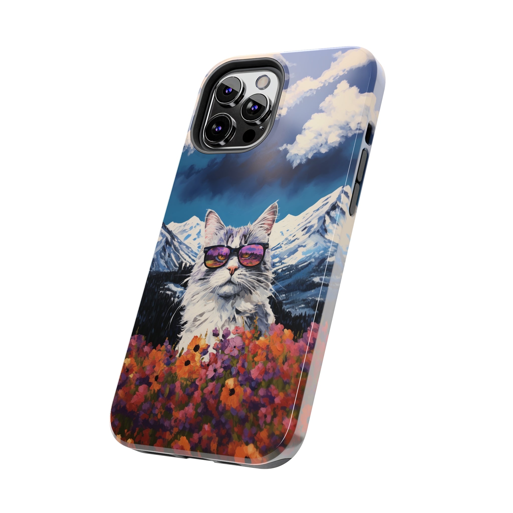 Maine Coon Magic: Impact-Resistant iPhone Case