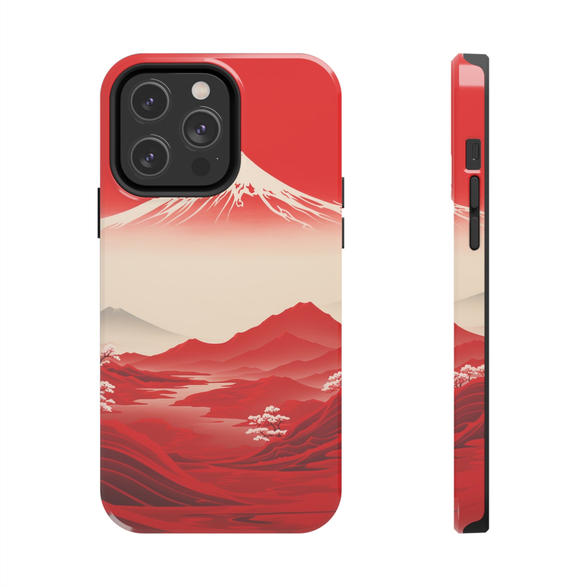 Bloody Fuji: Impact-Resistant iPhone Case