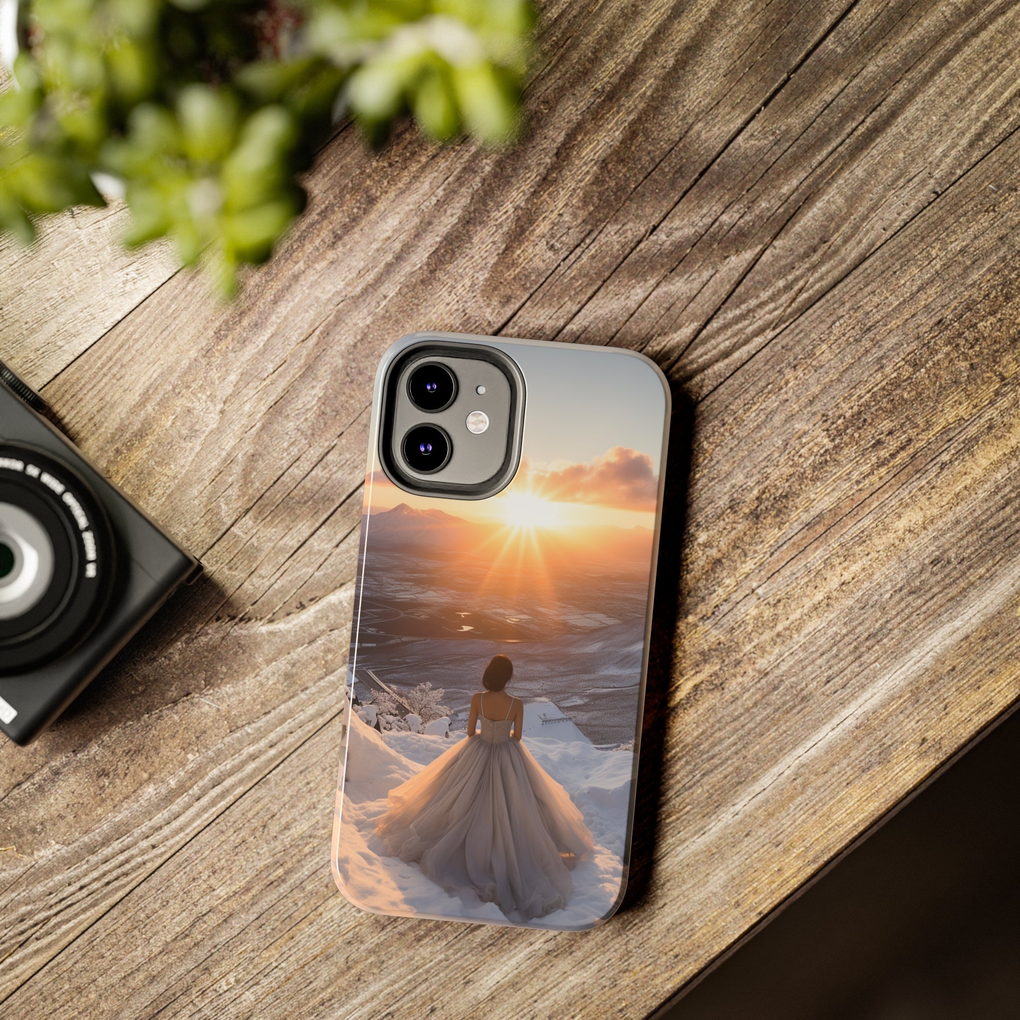 Bride's Horizon - Impact-Resistant iPhone Case