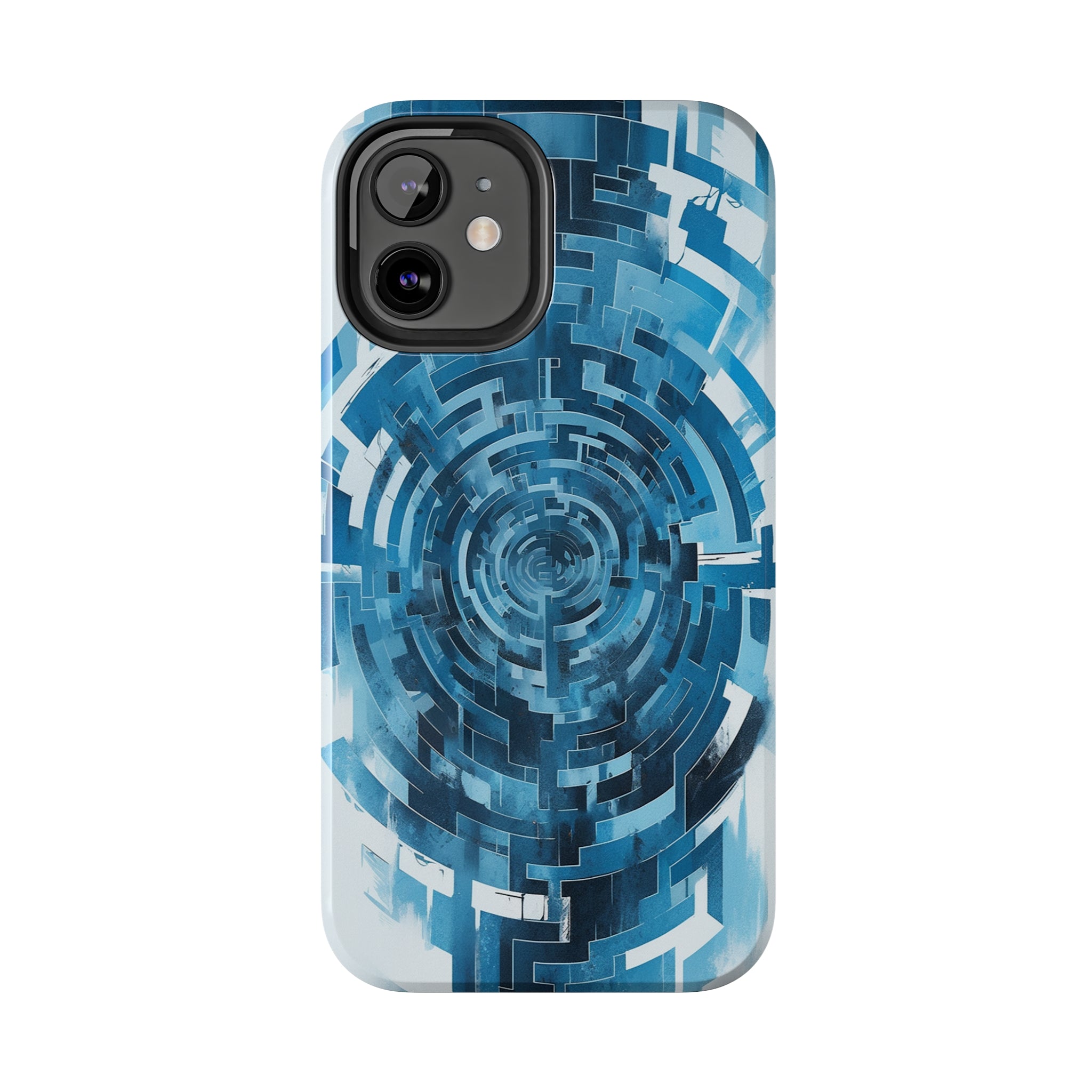 Mysterious Maze: Impact-Resistant iPhone case