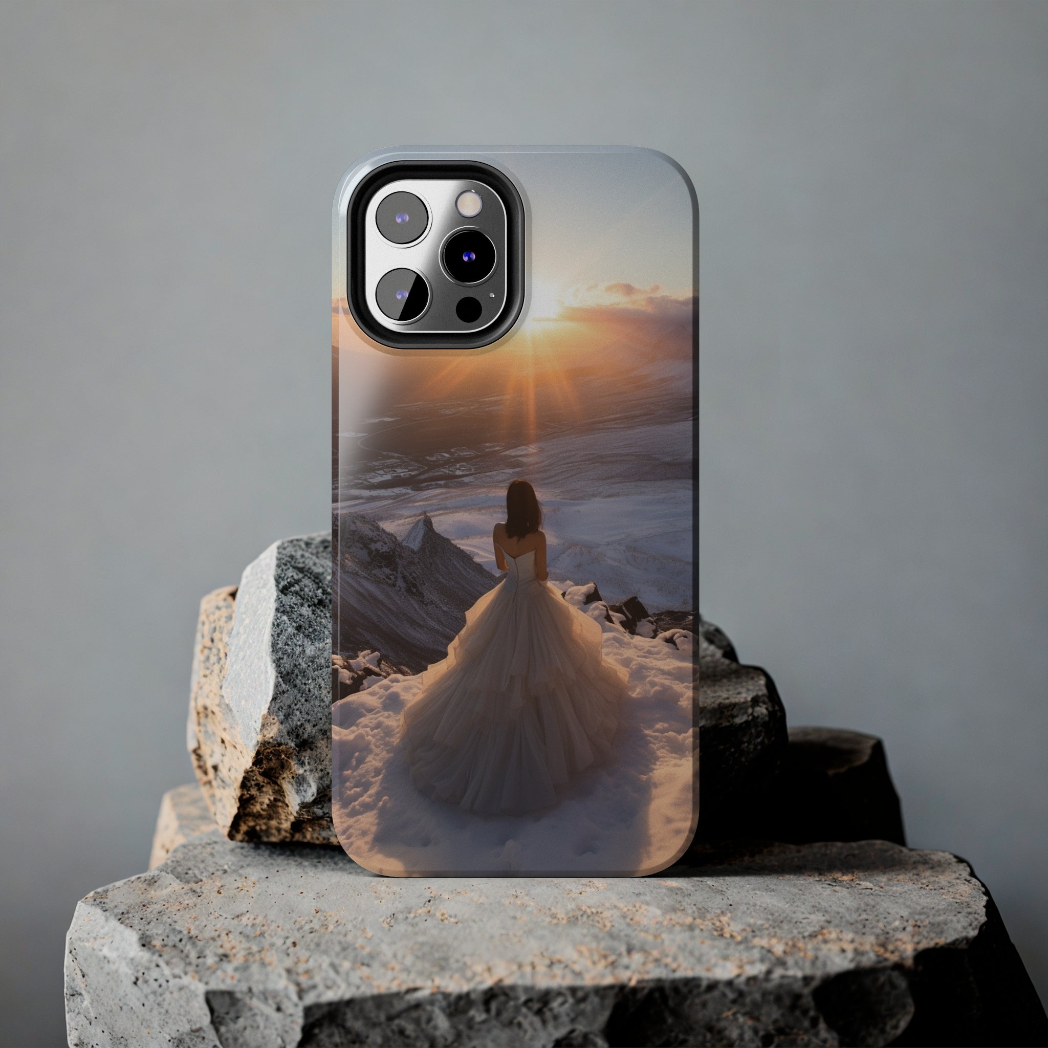 Bride's Horizon - Impact-Resistant iPhone Case