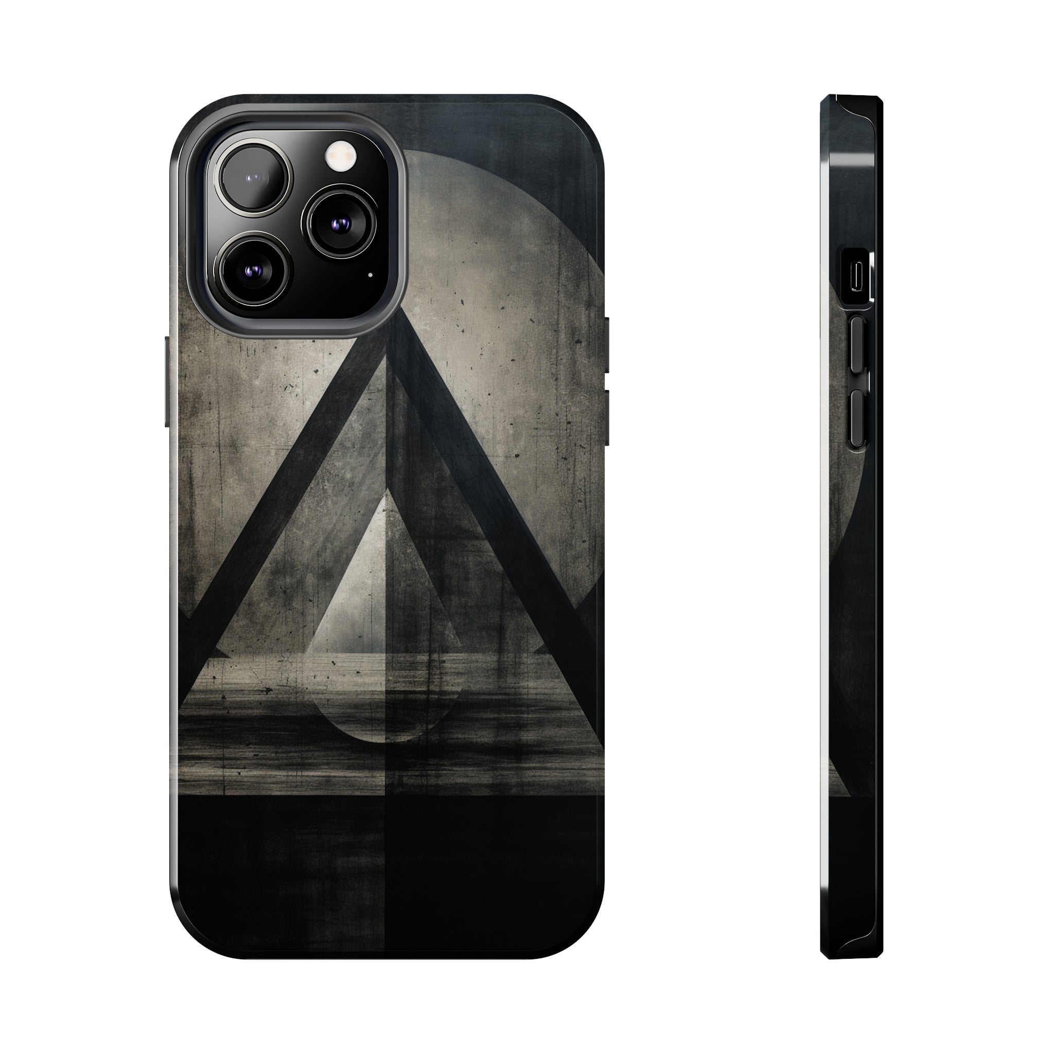 Abstract Chaos: Impact-Resistant iPhone Case