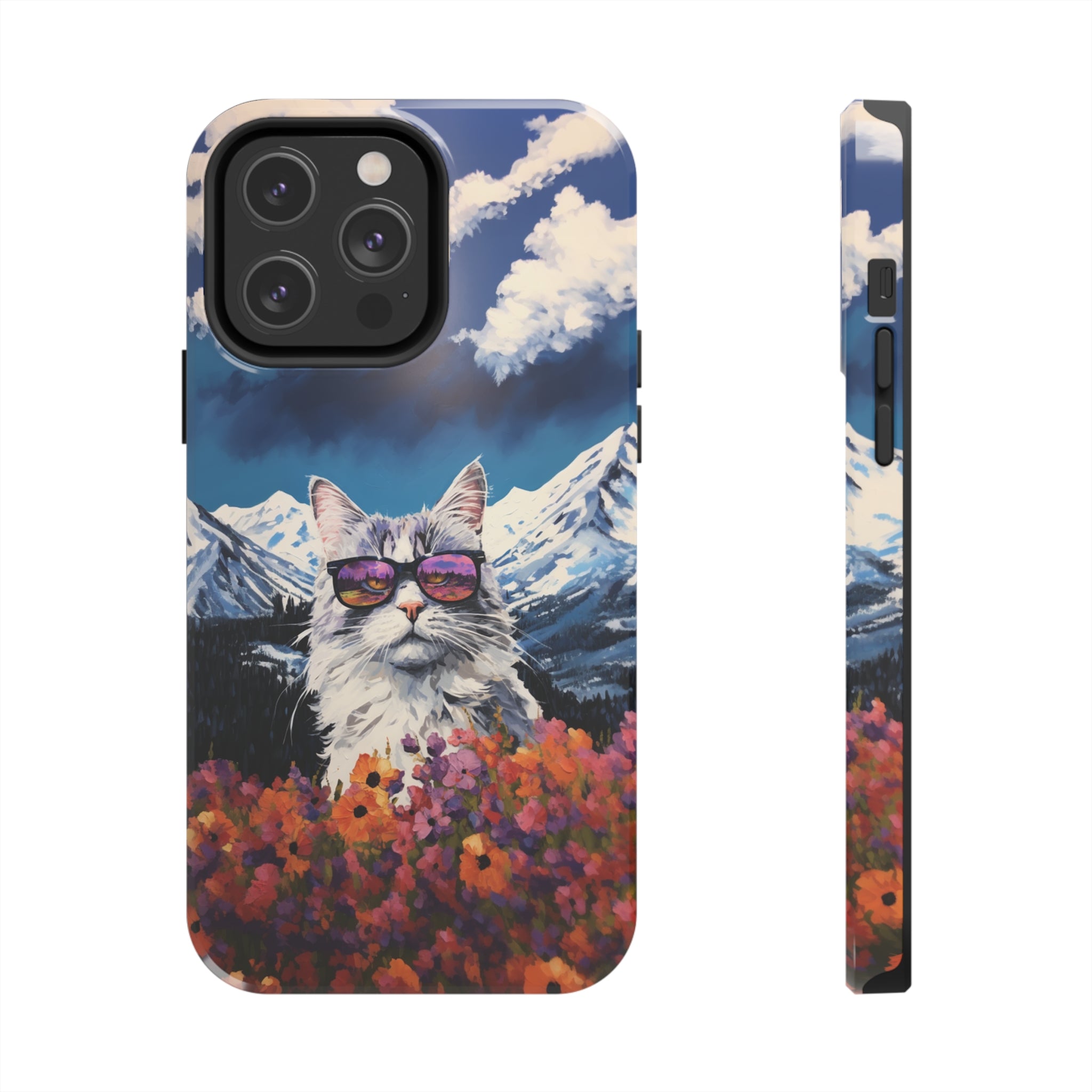 Maine Coon Magic: Impact-Resistant iPhone Case