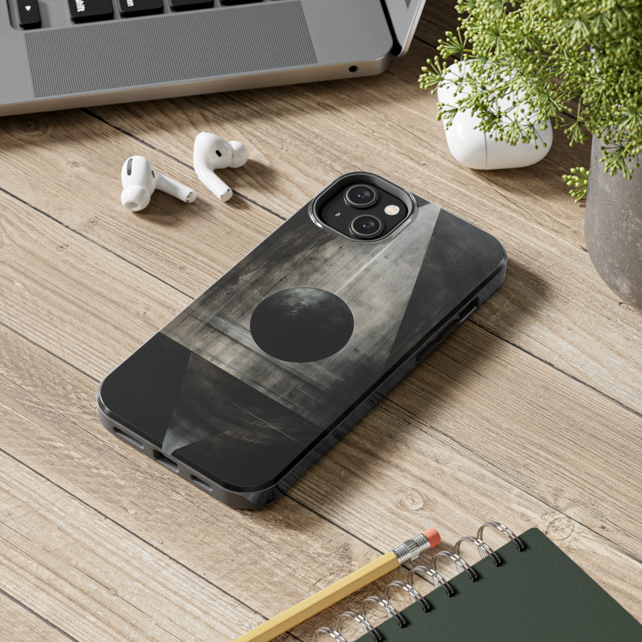 Dark Chaos: Impact-Resistant iPhone Case