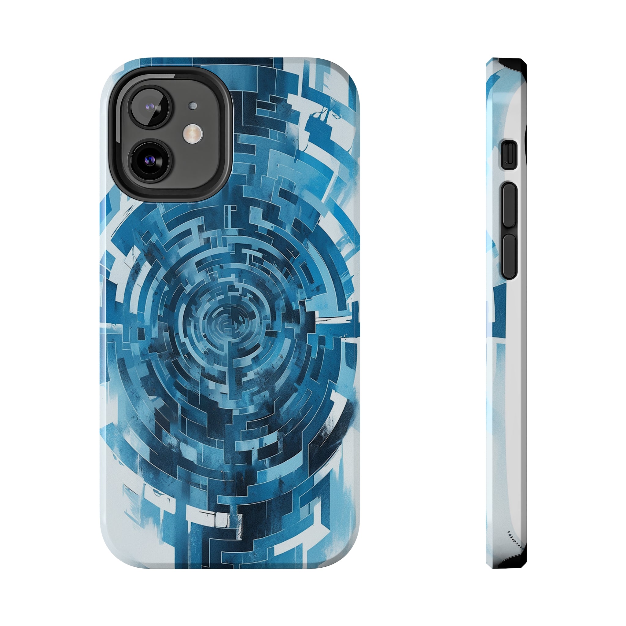 Mysterious Maze: Impact-Resistant iPhone case