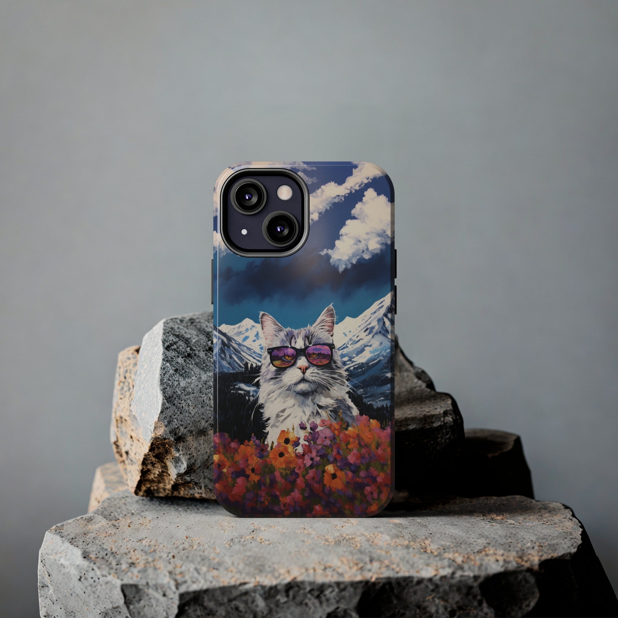 Maine Coon Magic: Impact-Resistant iPhone Case