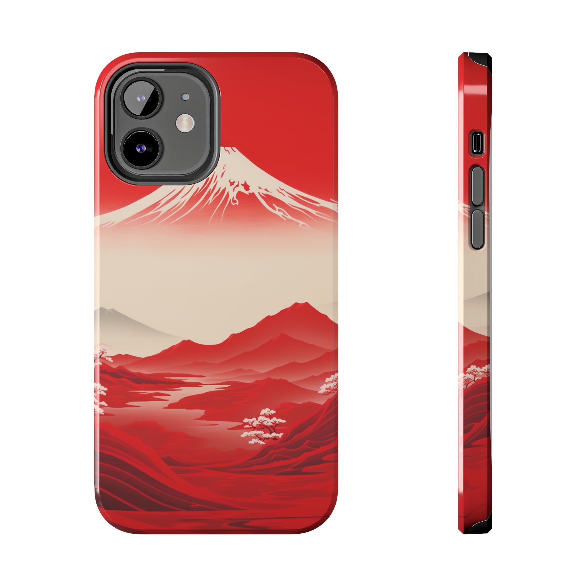 Bloody Fuji: Impact-Resistant iPhone Case