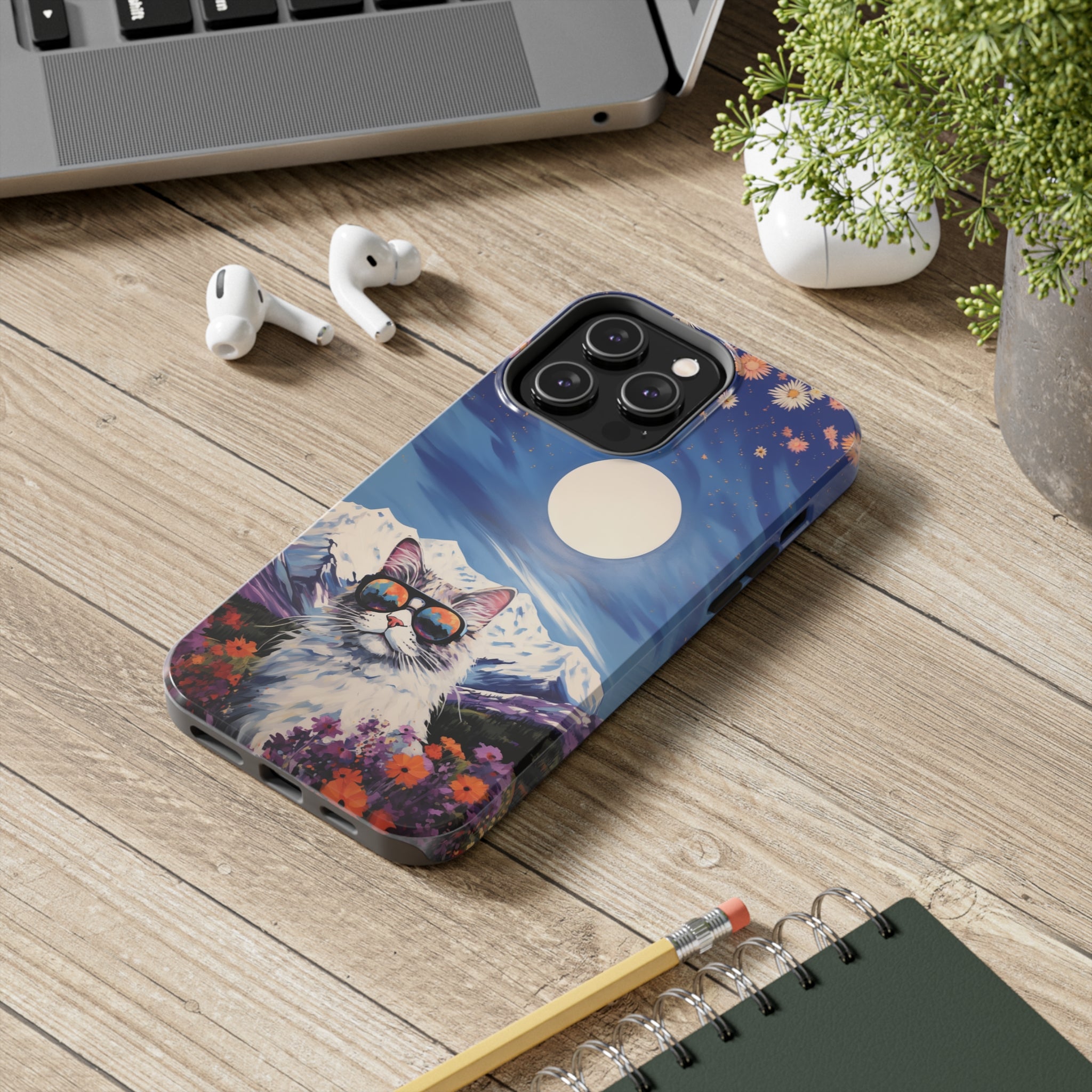 Maine Coon Magic: Impact-Resistant iPhone Case