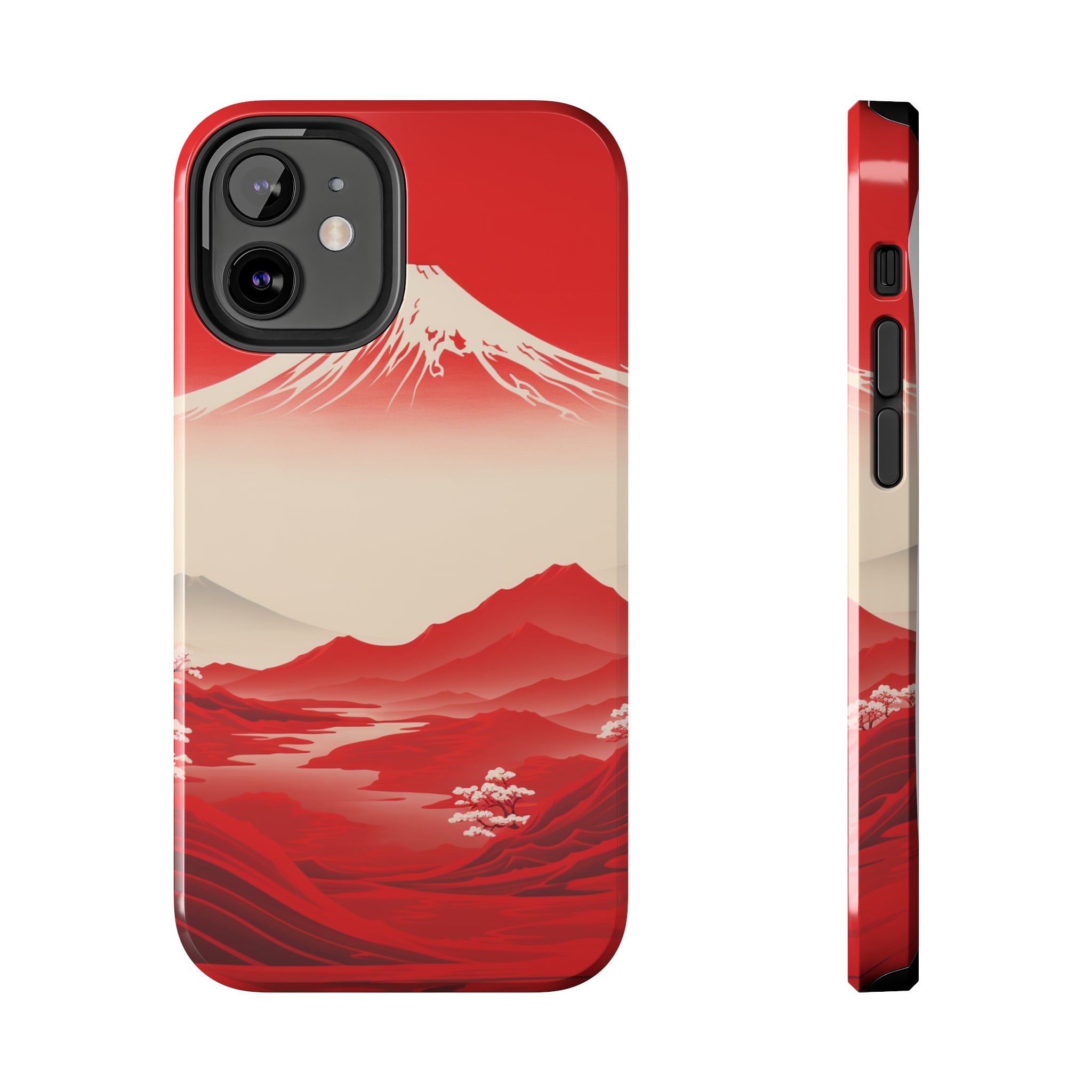 Bloody Fuji: Impact-Resistant iPhone Case