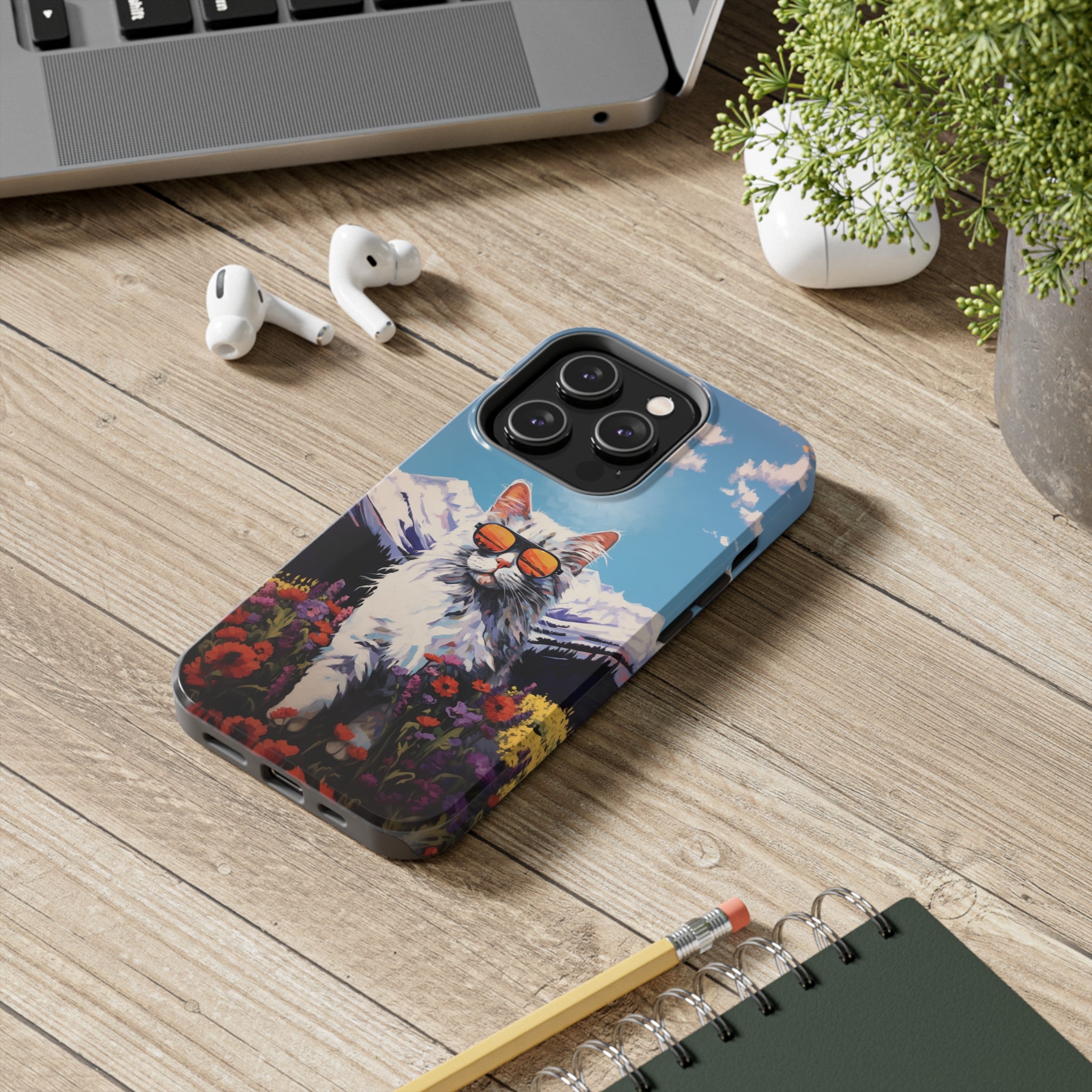 Maine Coon Magic: Impact-Resistant iPhone Case