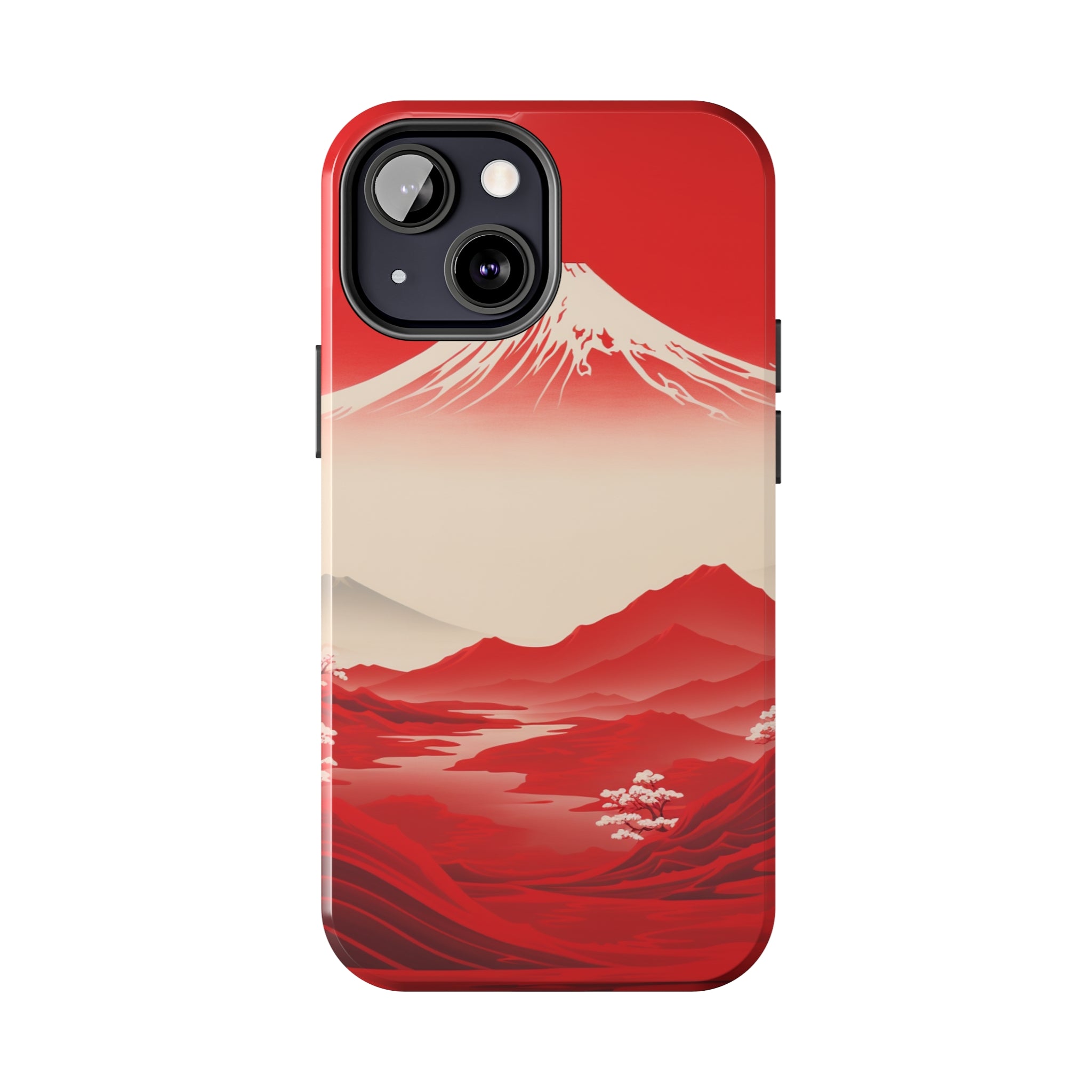 Bloody Fuji: Impact-Resistant iPhone Case