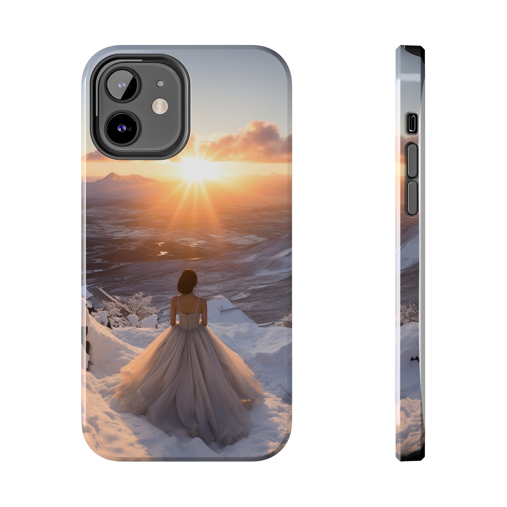 Bride's Horizon - Impact-Resistant iPhone Case