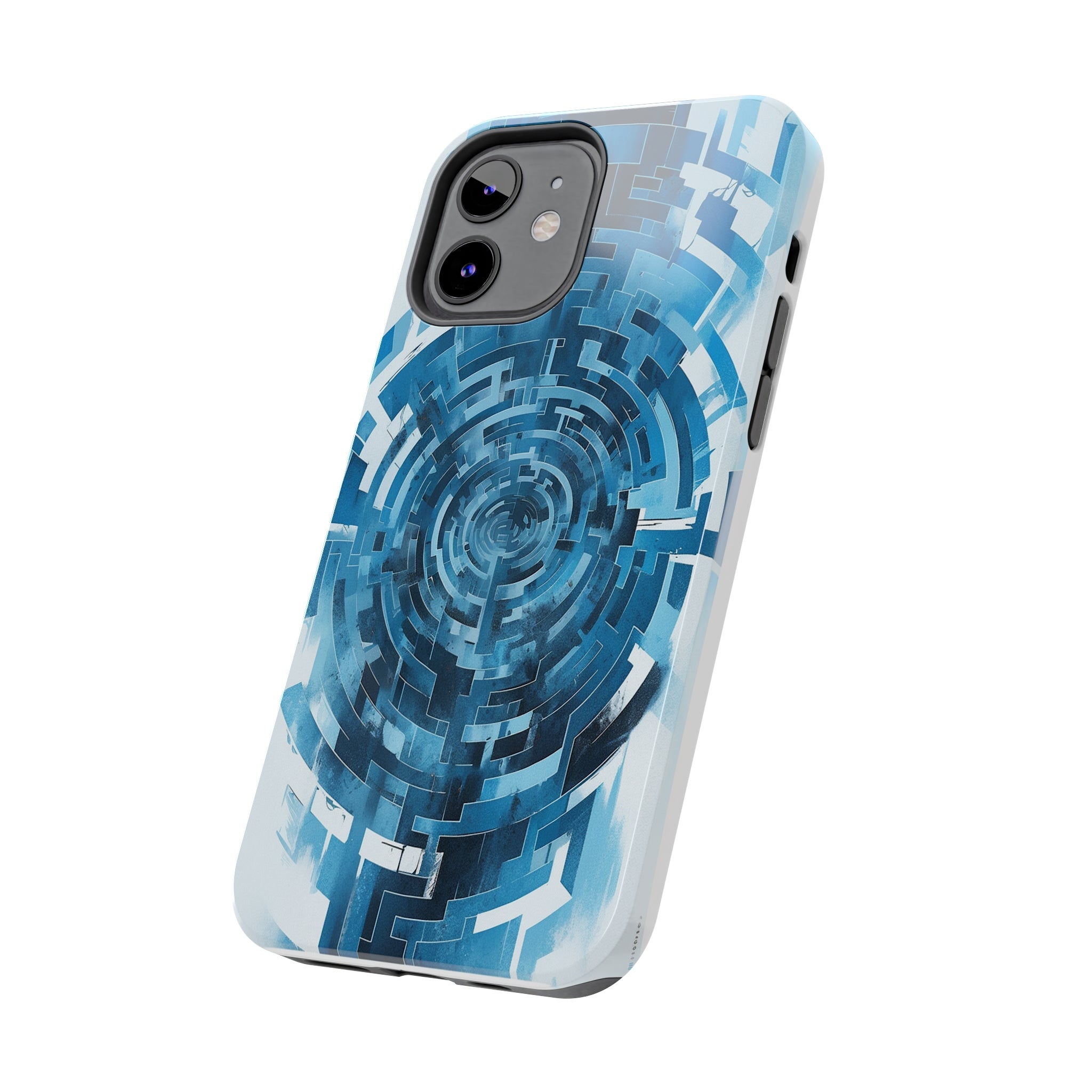 Mysterious Maze: Impact-Resistant iPhone case