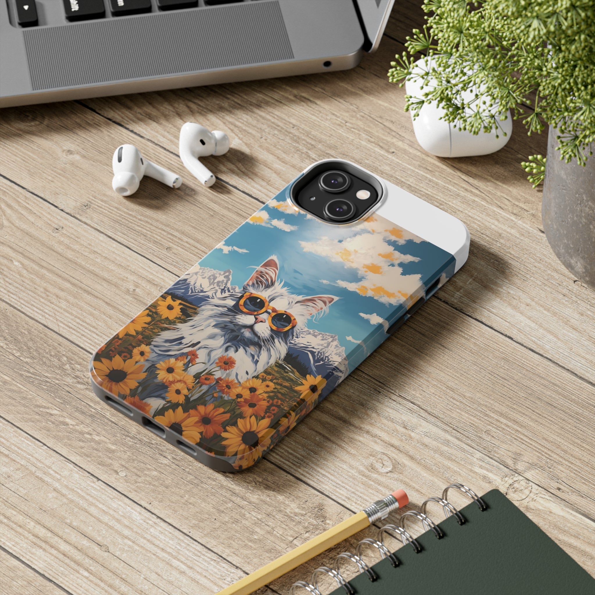 Maine Coon Magic: Impact-Resistant iPhone Case